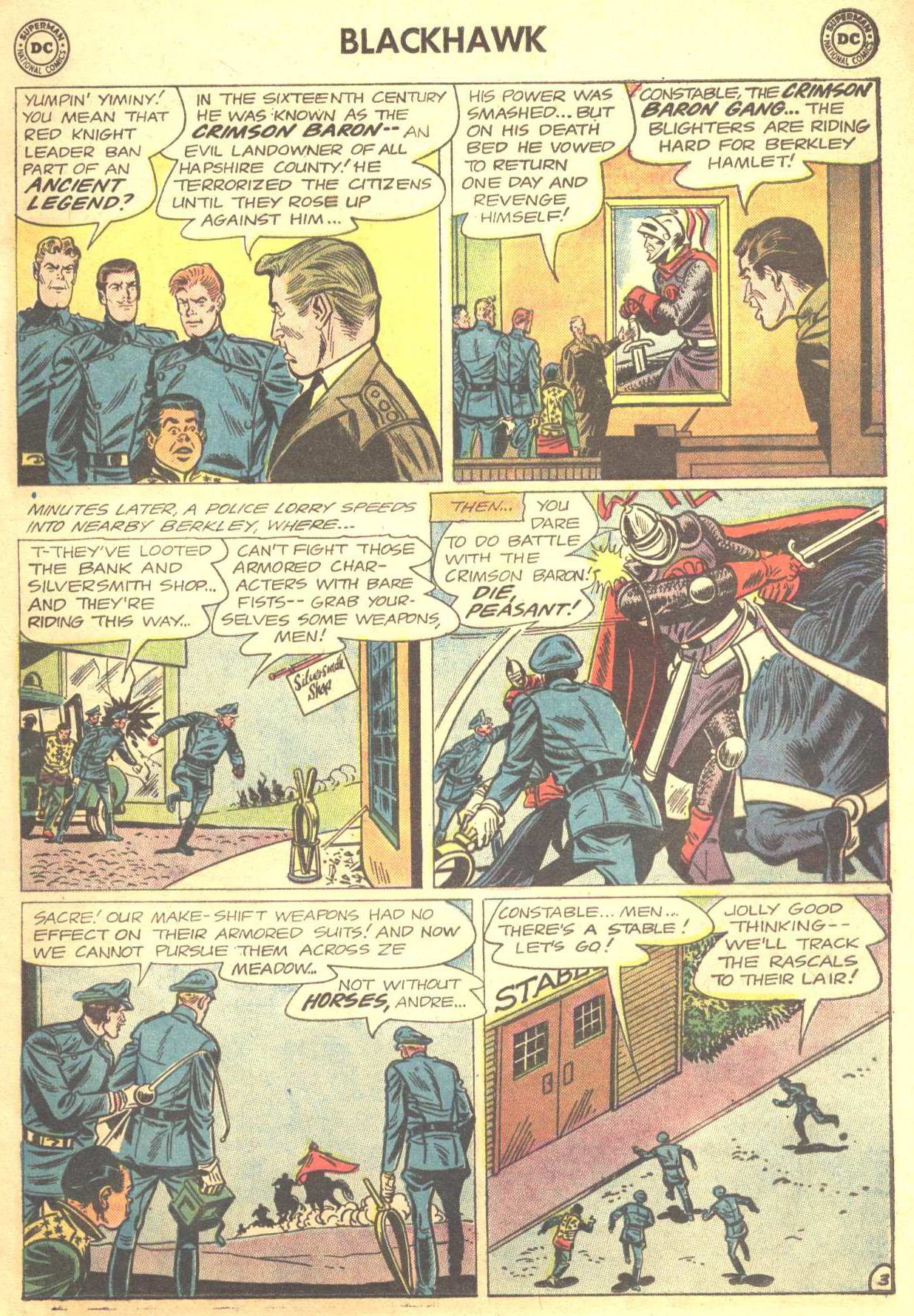 Read online Blackhawk (1957) comic -  Issue #190 - 4