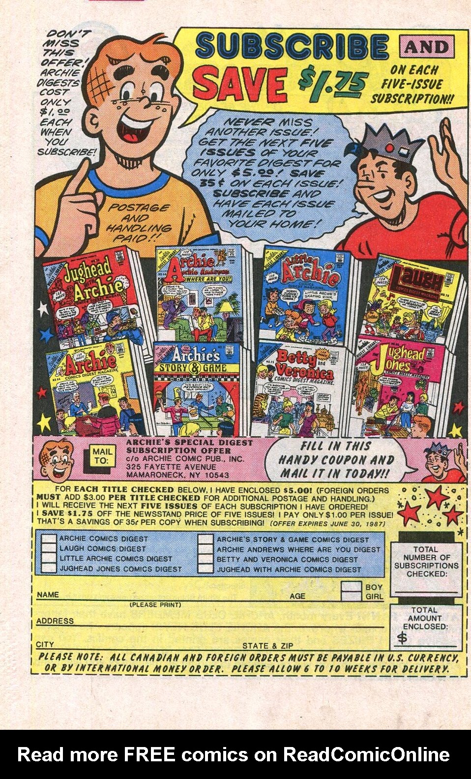 Read online Life With Archie (1958) comic -  Issue #261 - 34