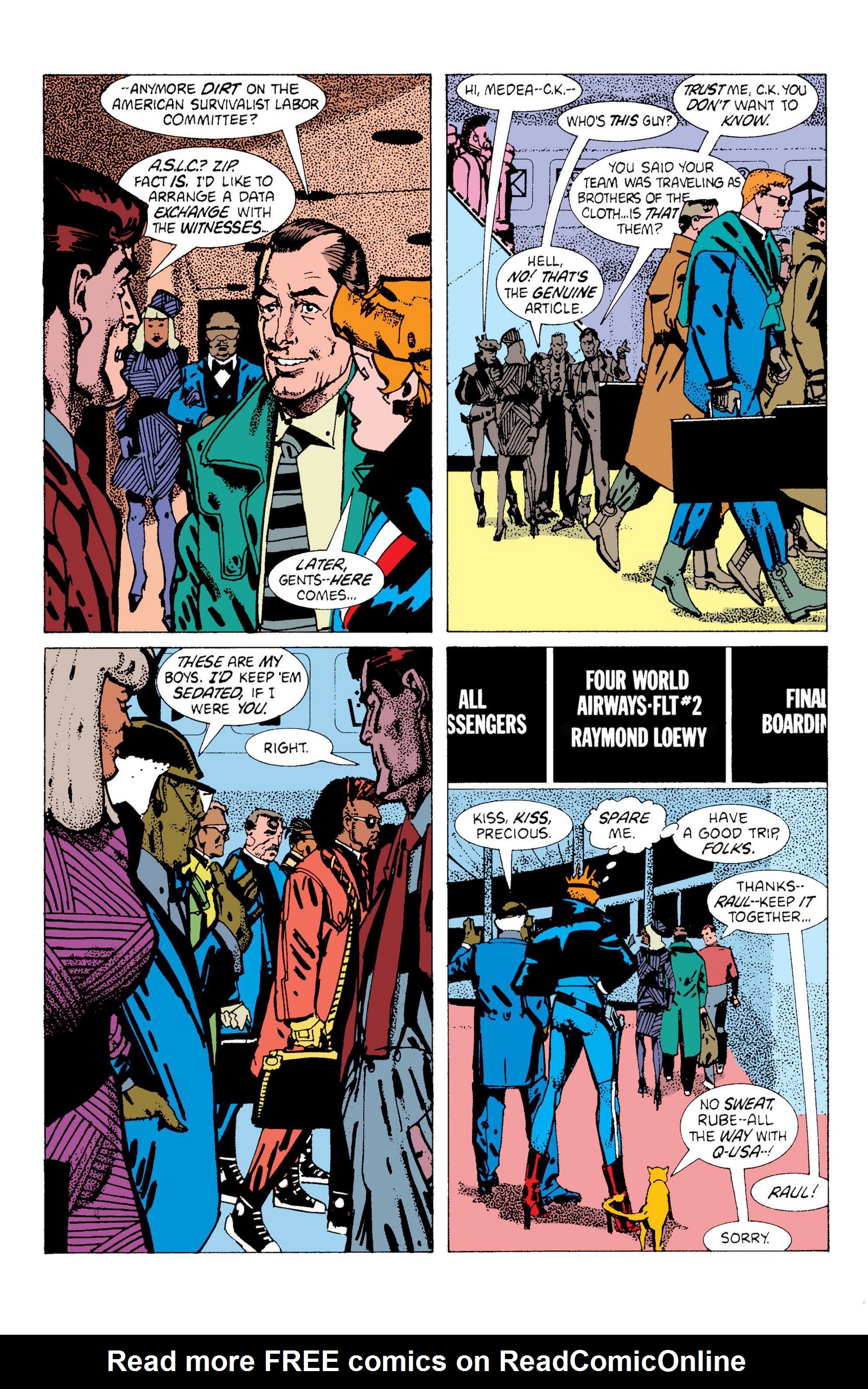Read online American Flagg! comic -  Issue # _Definitive Collection (Part 2) - 29