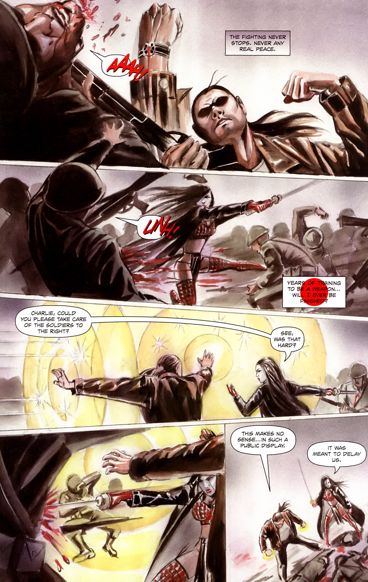 Read online Omega One comic -  Issue #3 - 19