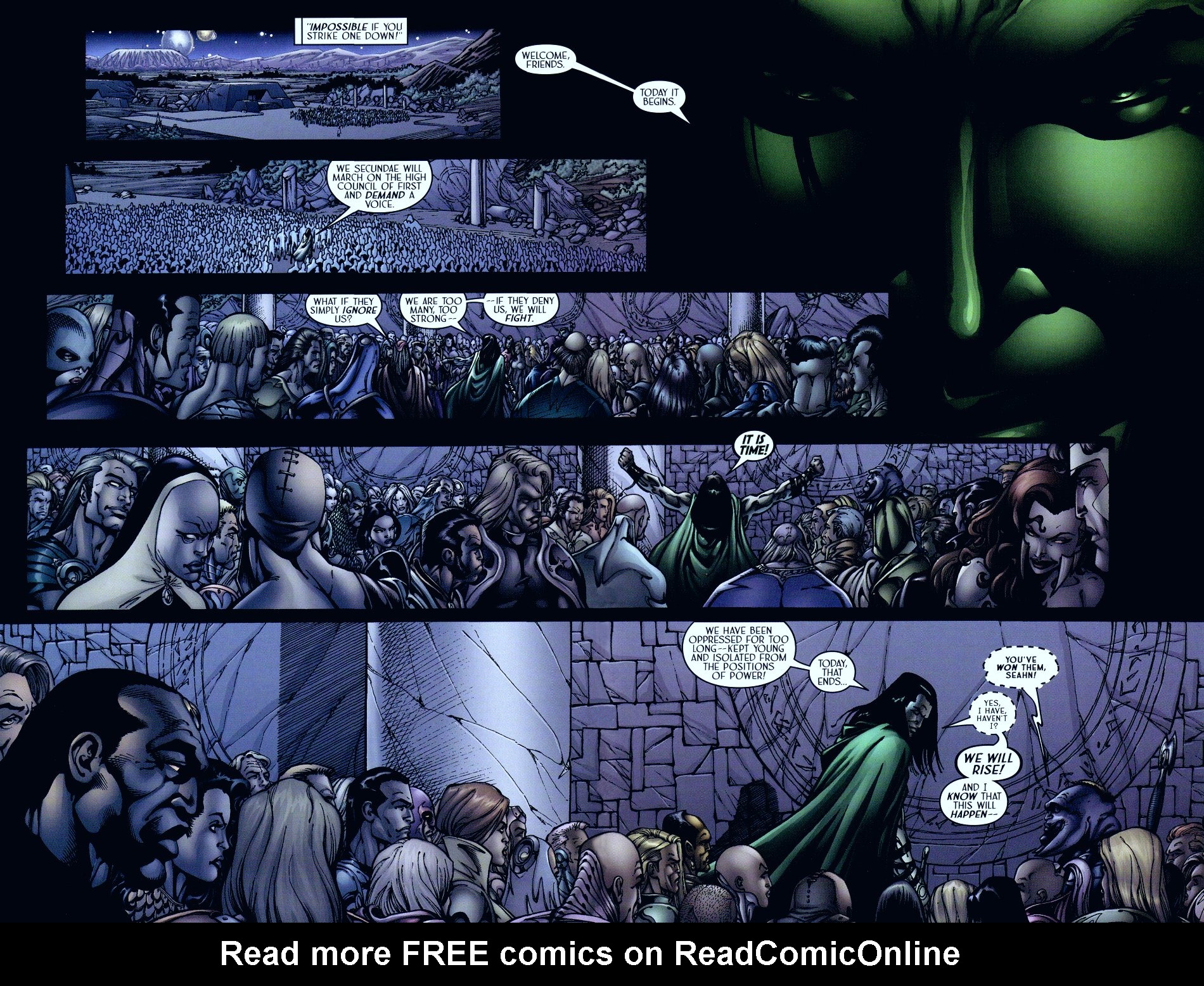 Read online The First comic -  Issue #13 - 16