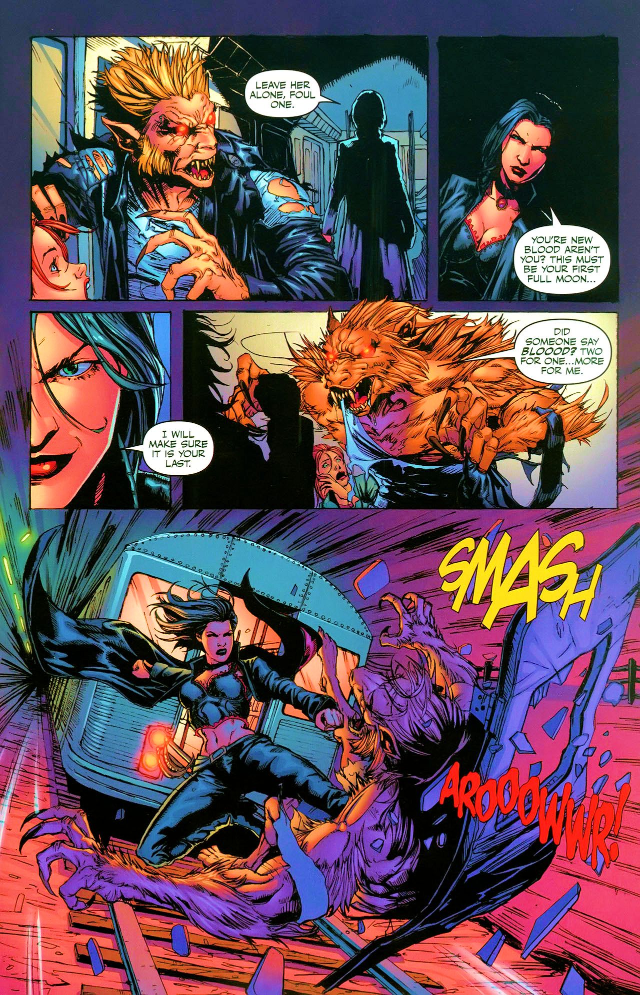 Read online The Darkness vs. Eva: Daughter of Dracula comic -  Issue #1 - 7