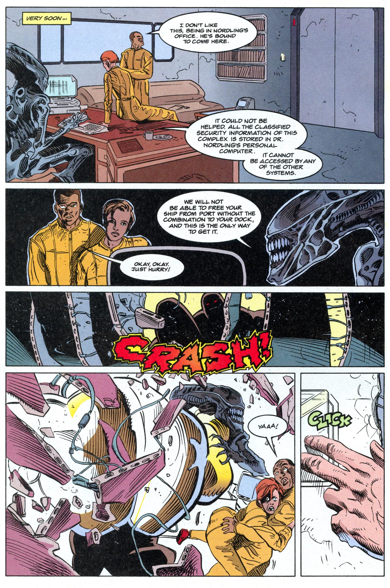 Read online Aliens: Stronghold comic -  Issue #3 - 18