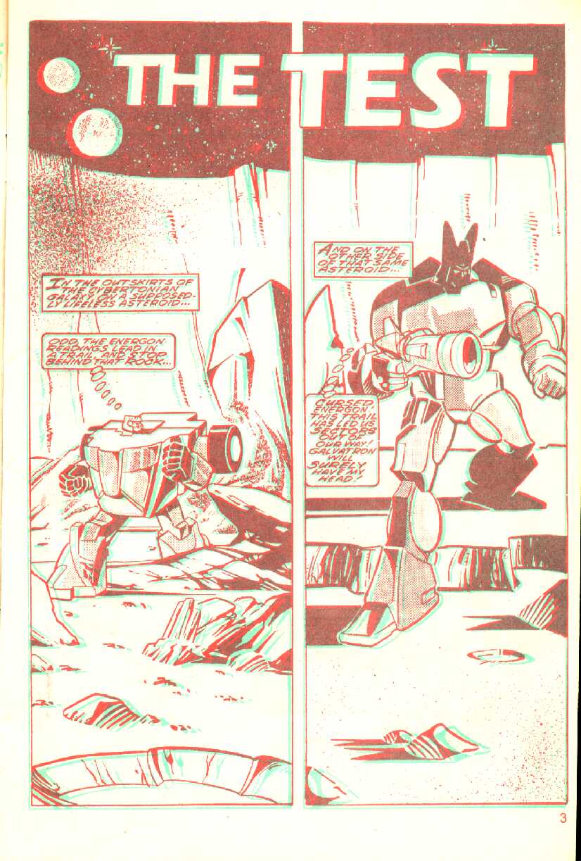 Read online The Transformers in 3-D comic -  Issue #1 - 4