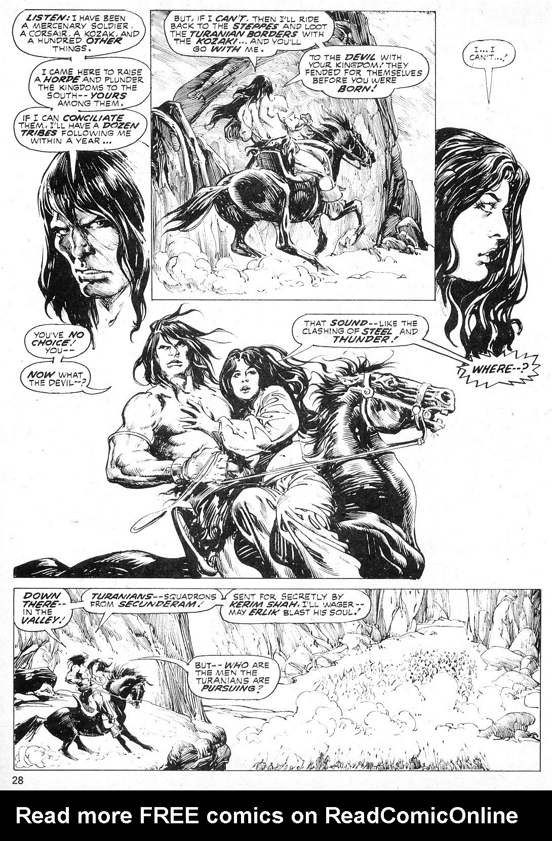 Read online The Savage Sword Of Conan comic -  Issue #19 - 28