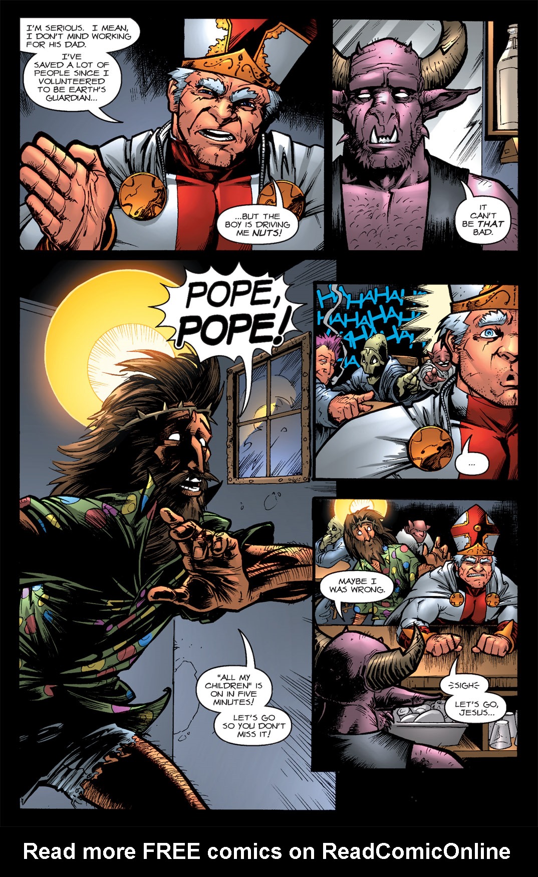 Read online Battle Pope comic -  Issue #7 - 5