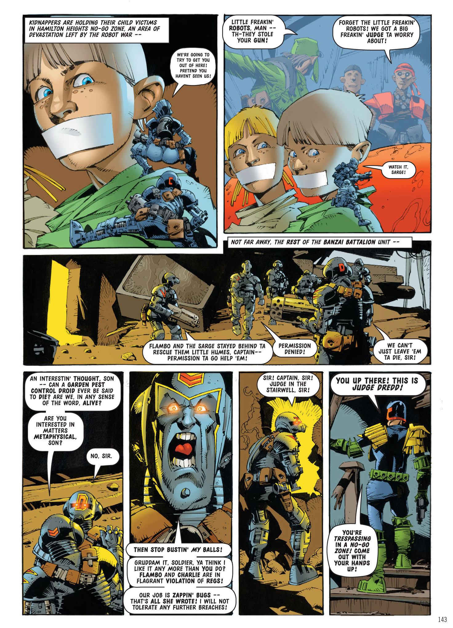 Read online Judge Dredd: The Complete Case Files comic -  Issue # TPB 31 - 144