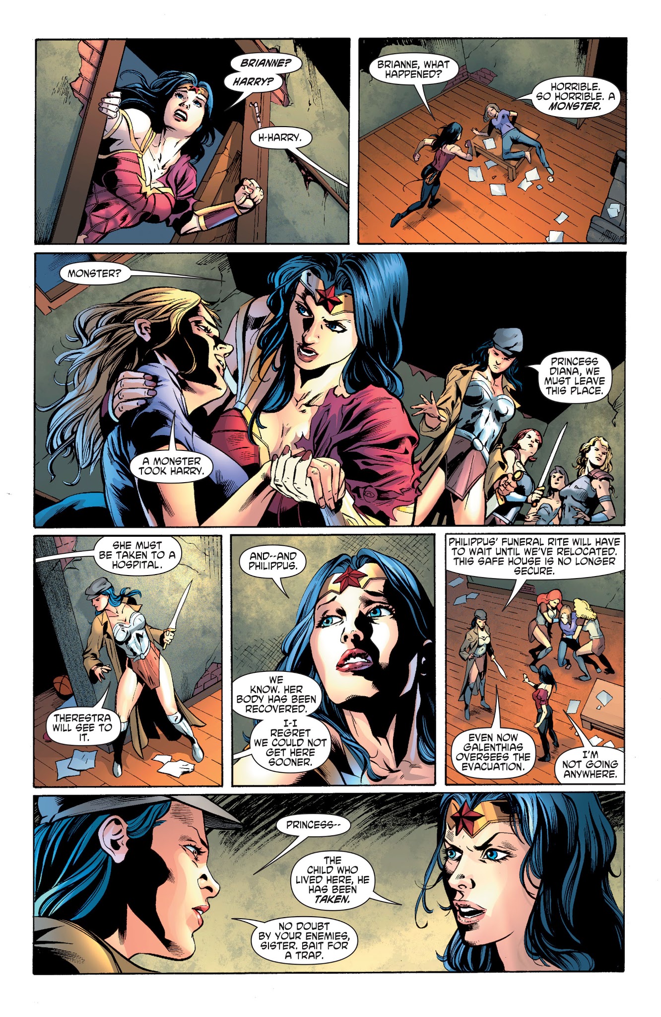 Read online Wonder Woman: Odyssey comic -  Issue # TPB 1 - 153