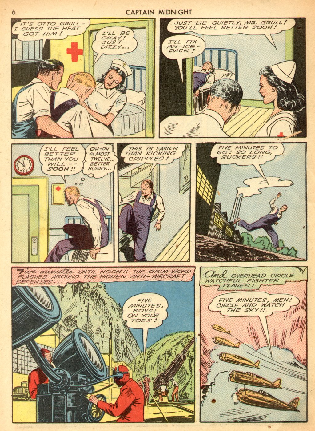 Read online Captain Midnight (1942) comic -  Issue #3 - 6