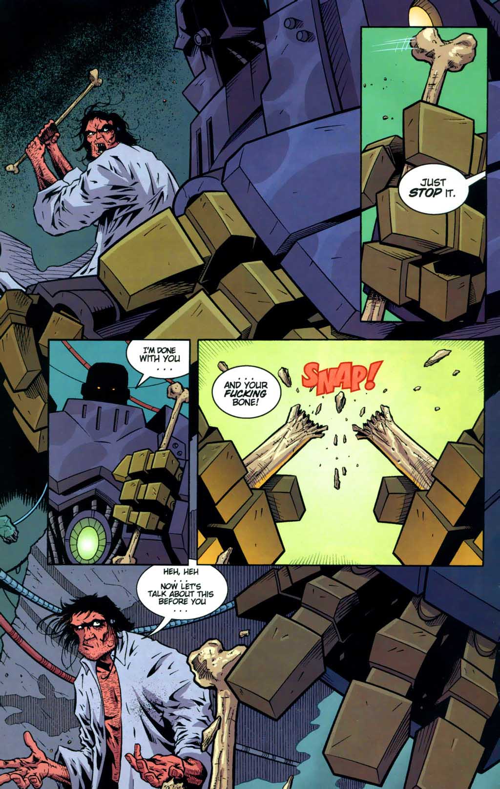 Read online Fused comic -  Issue #4 - 11