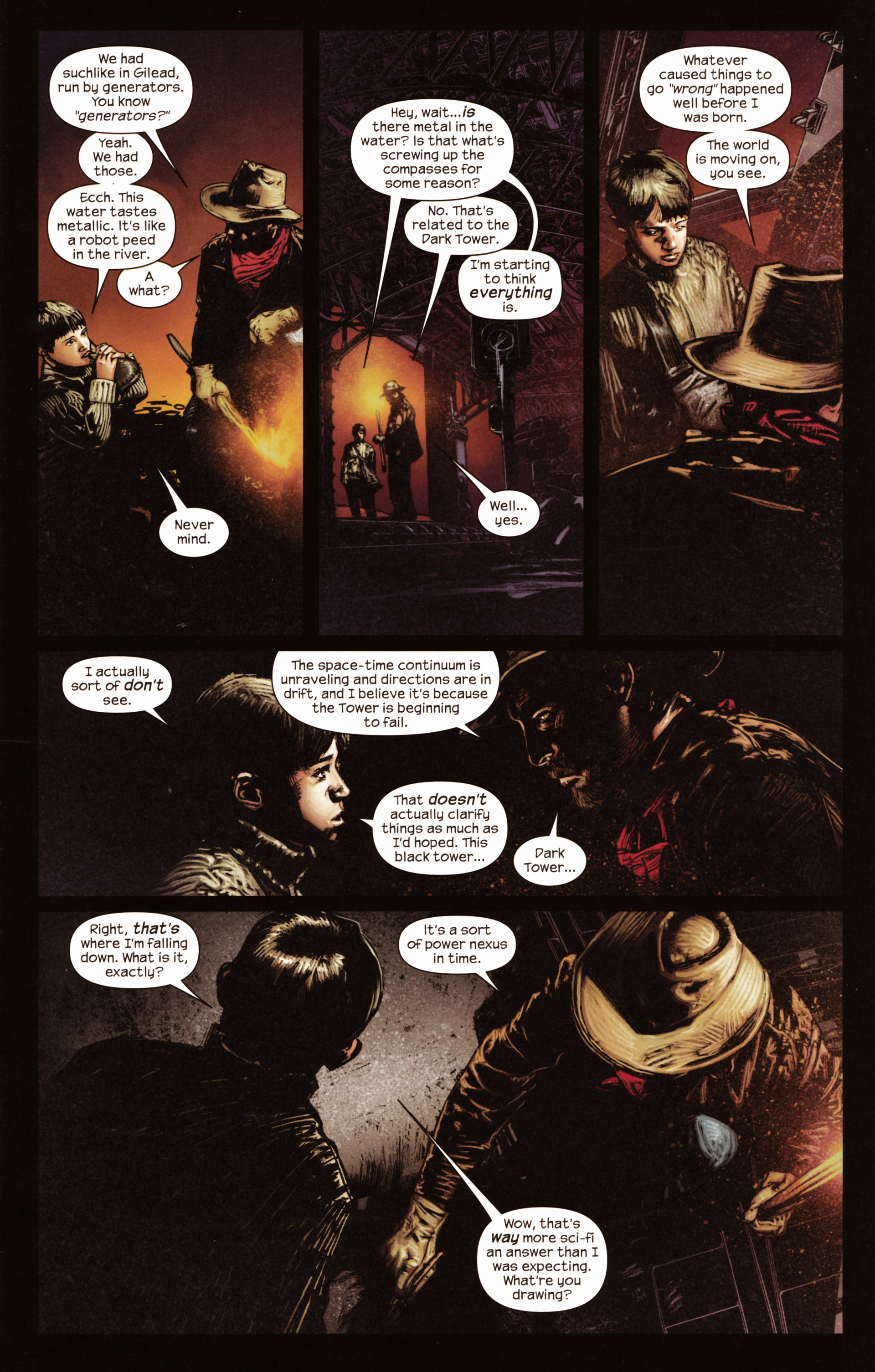 Read online Dark Tower: The Gunslinger - The Man in Black comic -  Issue #2 - 10