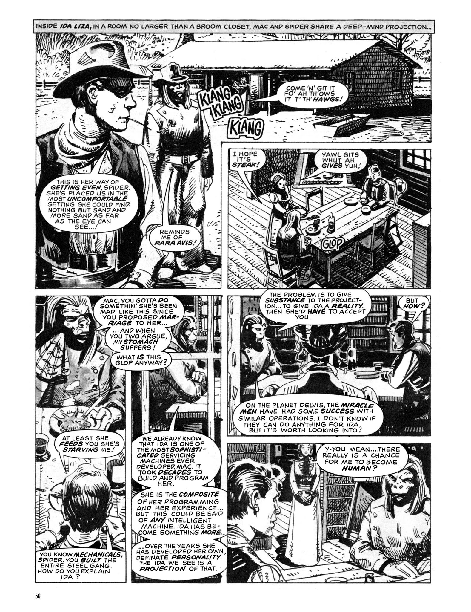 Read online Eerie Archives comic -  Issue # TPB 23 (Part 1) - 56