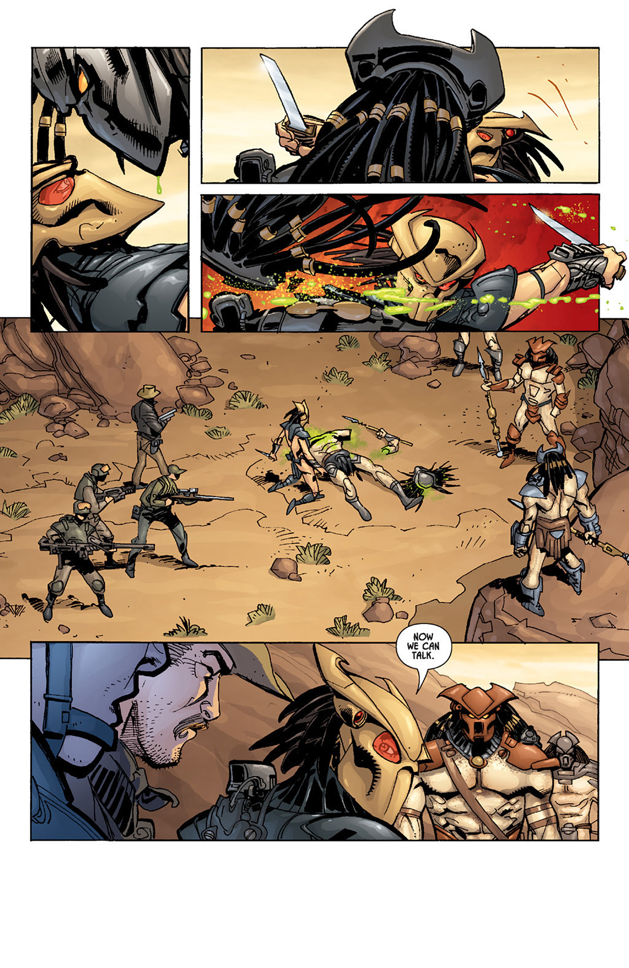 Read online Aliens vs. Predator: Three World War comic -  Issue #2 - 24