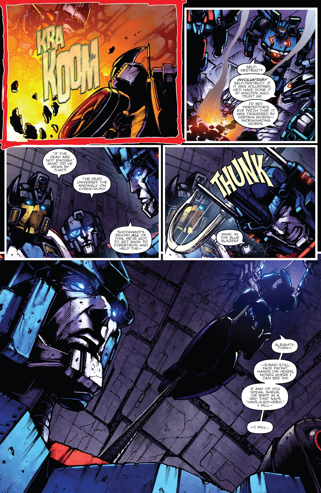 The Transformers: Dark Cybertron Finale issue Full - Page 26