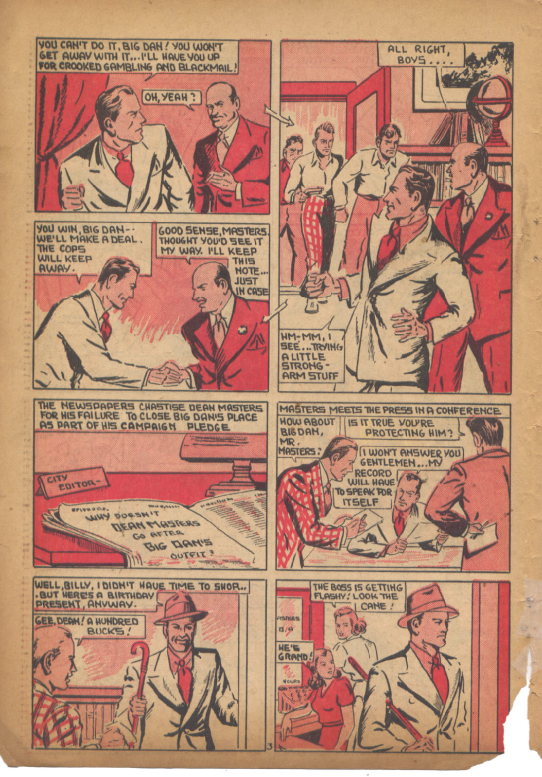 Read online Keen Detective Funnies comic -  Issue #19 - 19