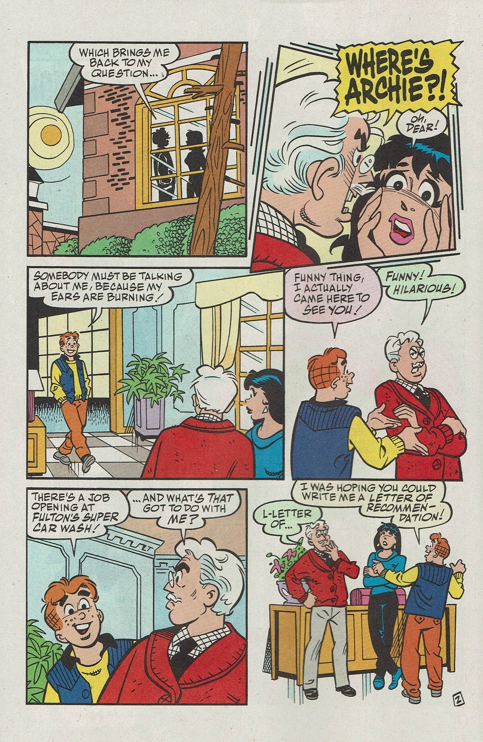 Read online Archie (1960) comic -  Issue #593 - 4
