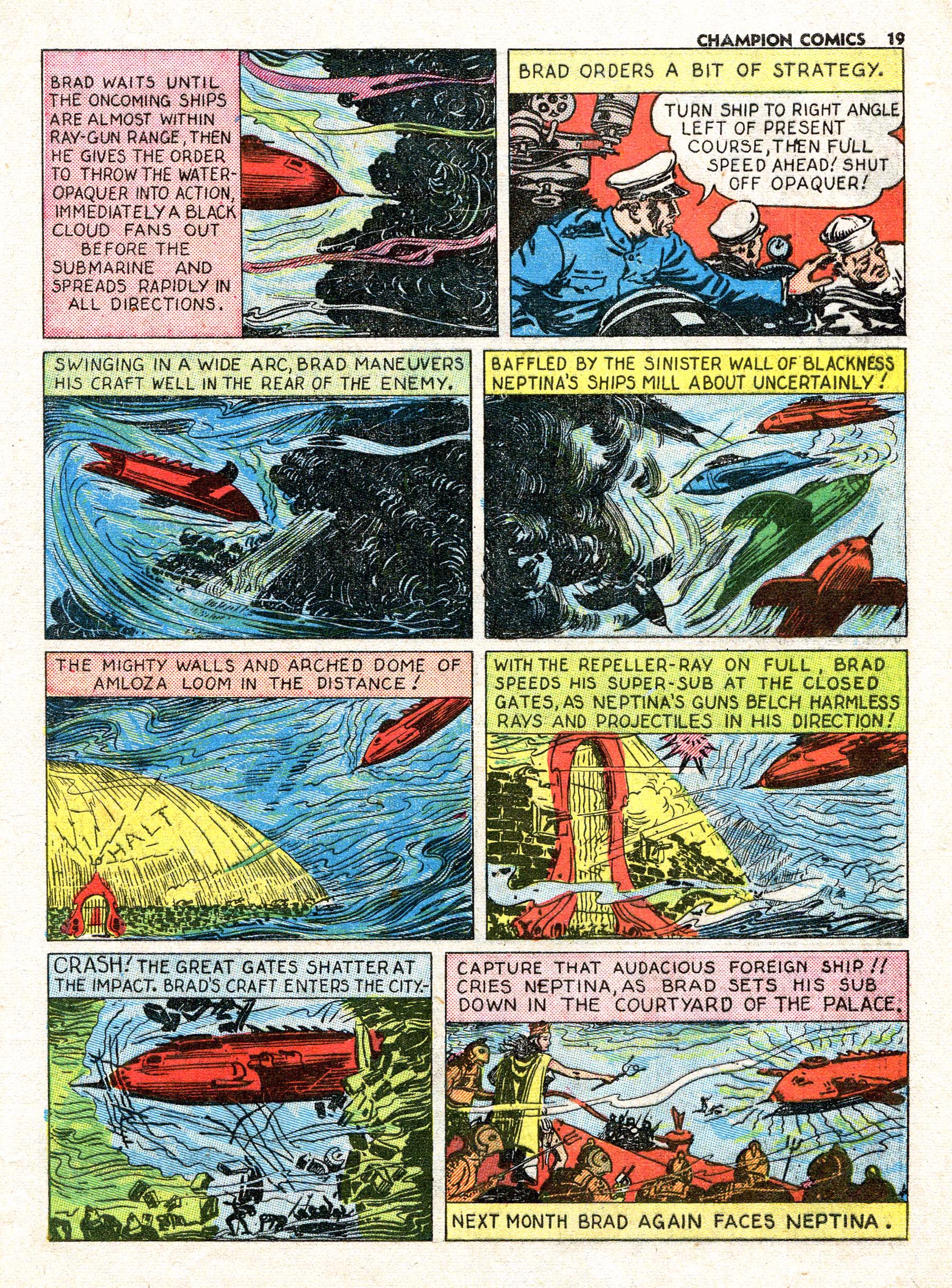 Read online Champion Comics comic -  Issue #8 - 18