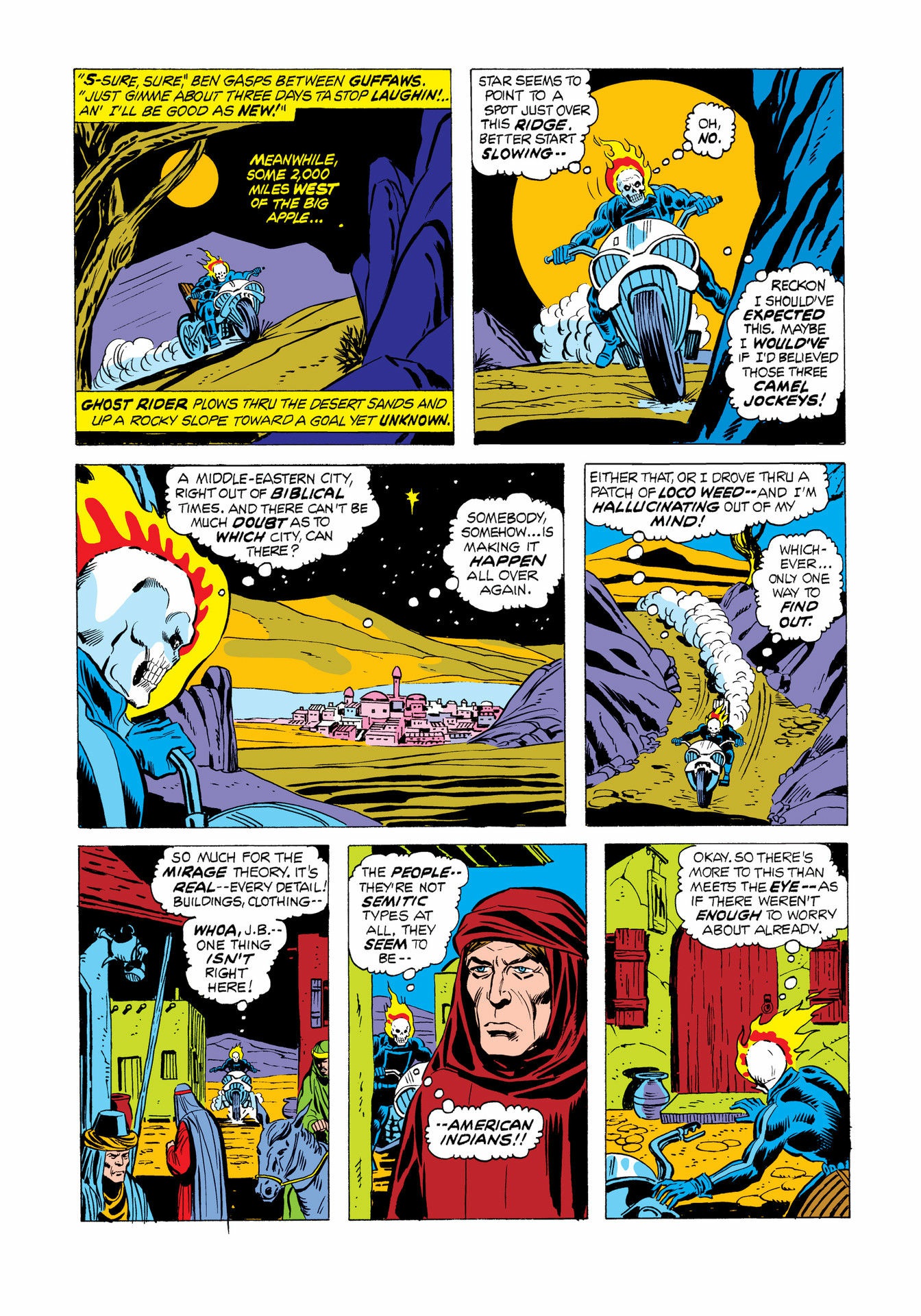 Read online Marvel Masterworks: Ghost Rider comic -  Issue # TPB 2 (Part 2) - 23