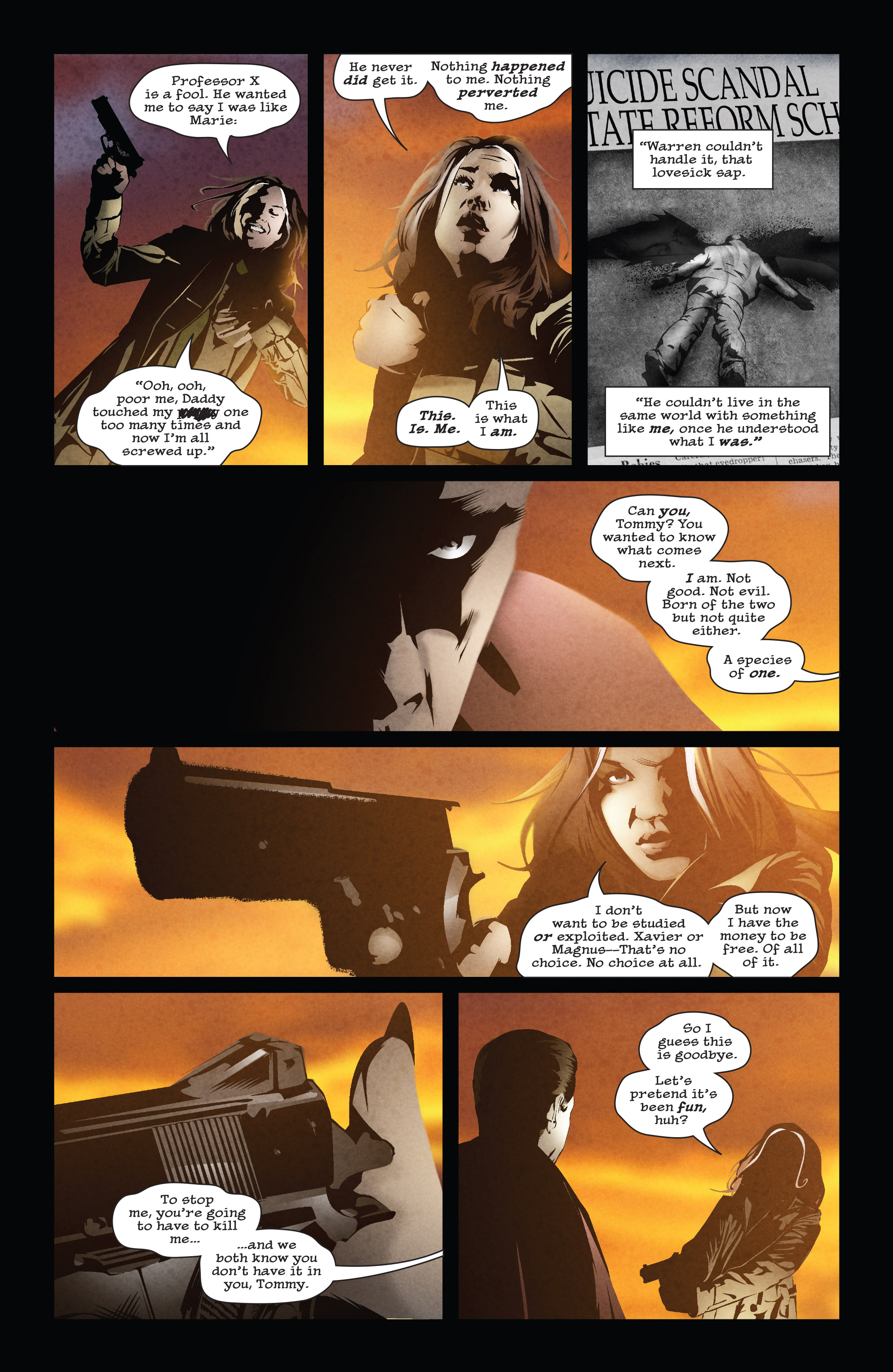 Read online X-Men Noir comic -  Issue #4 - 21