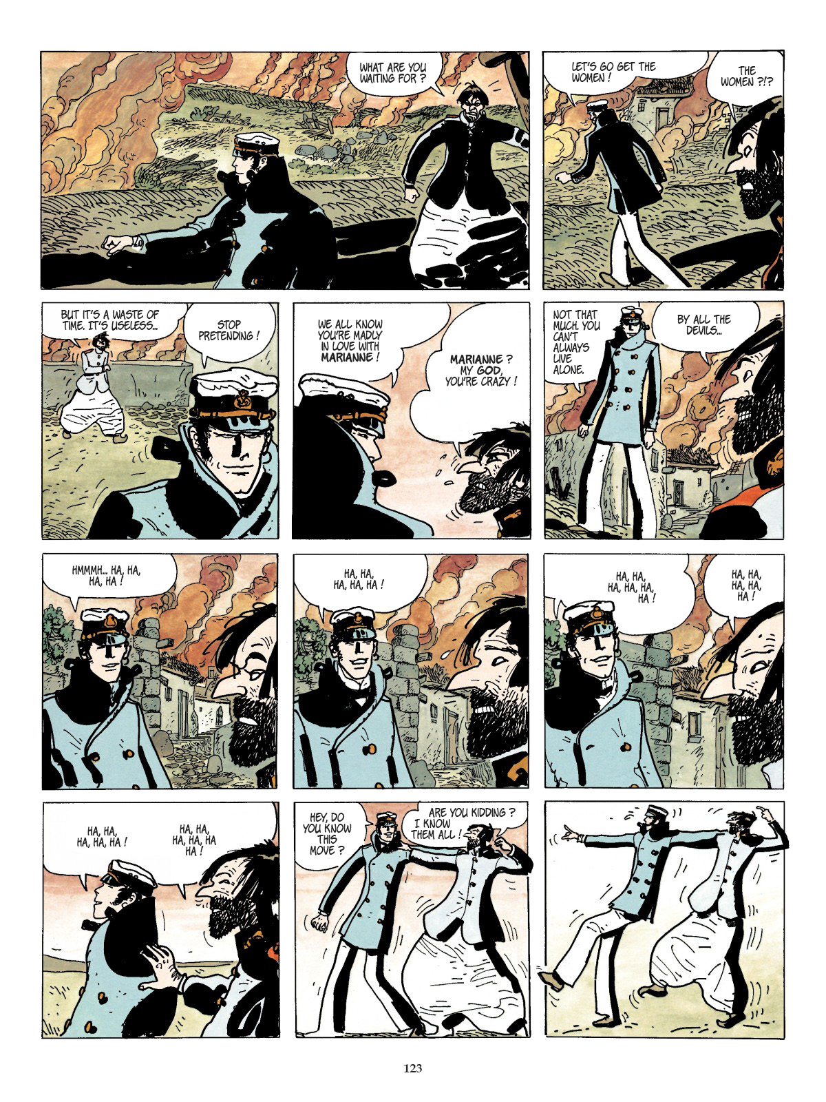 Read online Corto Maltese comic -  Issue # TPB 11 - 126
