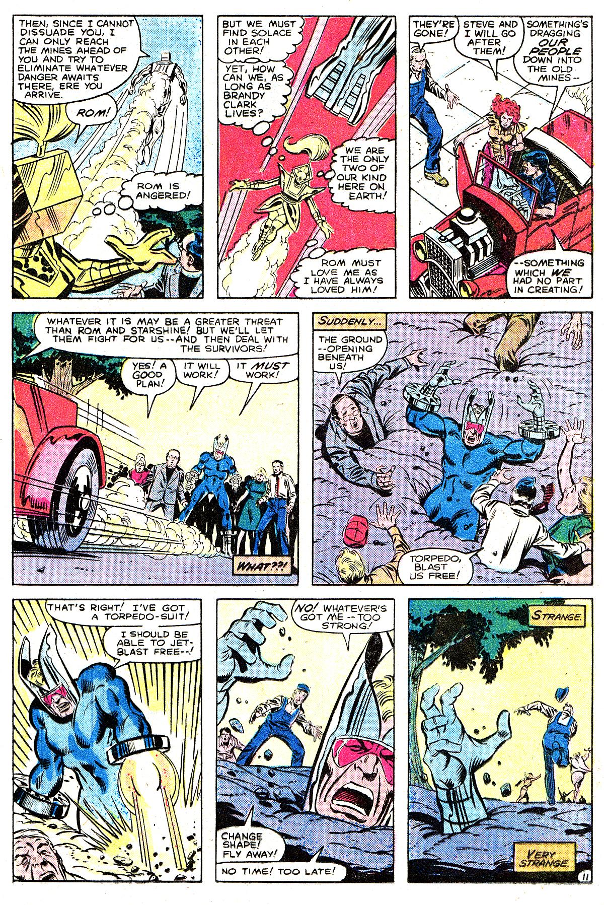 Read online ROM (1979) comic -  Issue #28 - 12