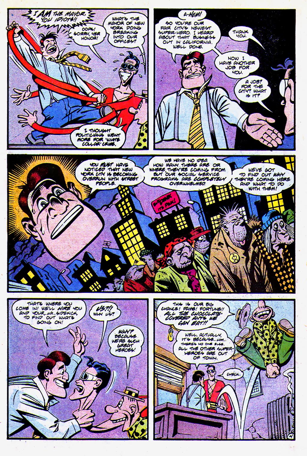 Read online Plastic Man (1988) comic -  Issue #4 - 5