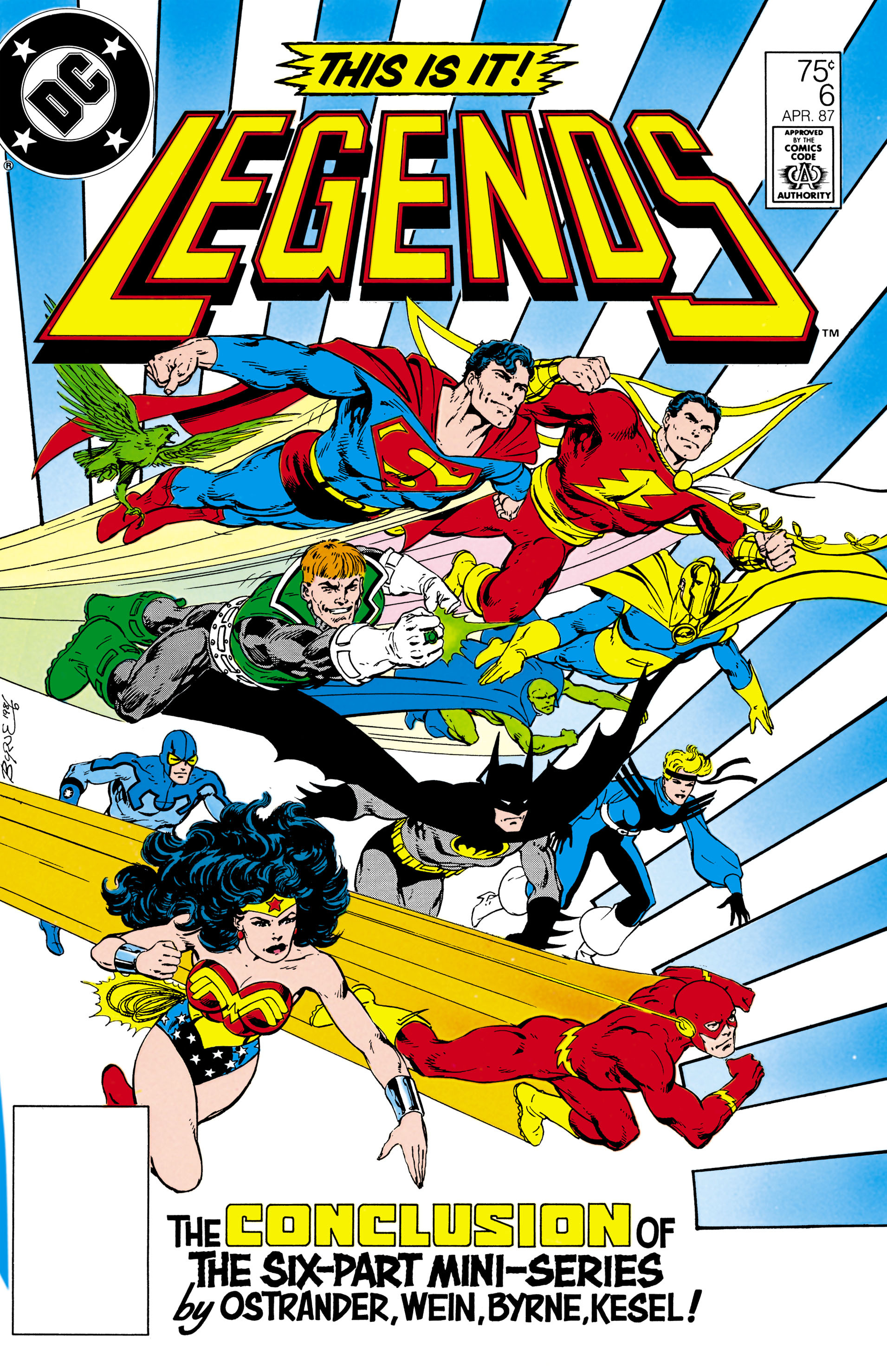 Read online Legends comic -  Issue #6 - 1
