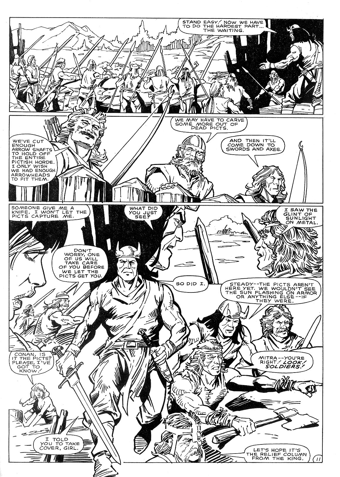 Read online The Savage Sword Of Conan comic -  Issue #143 - 17