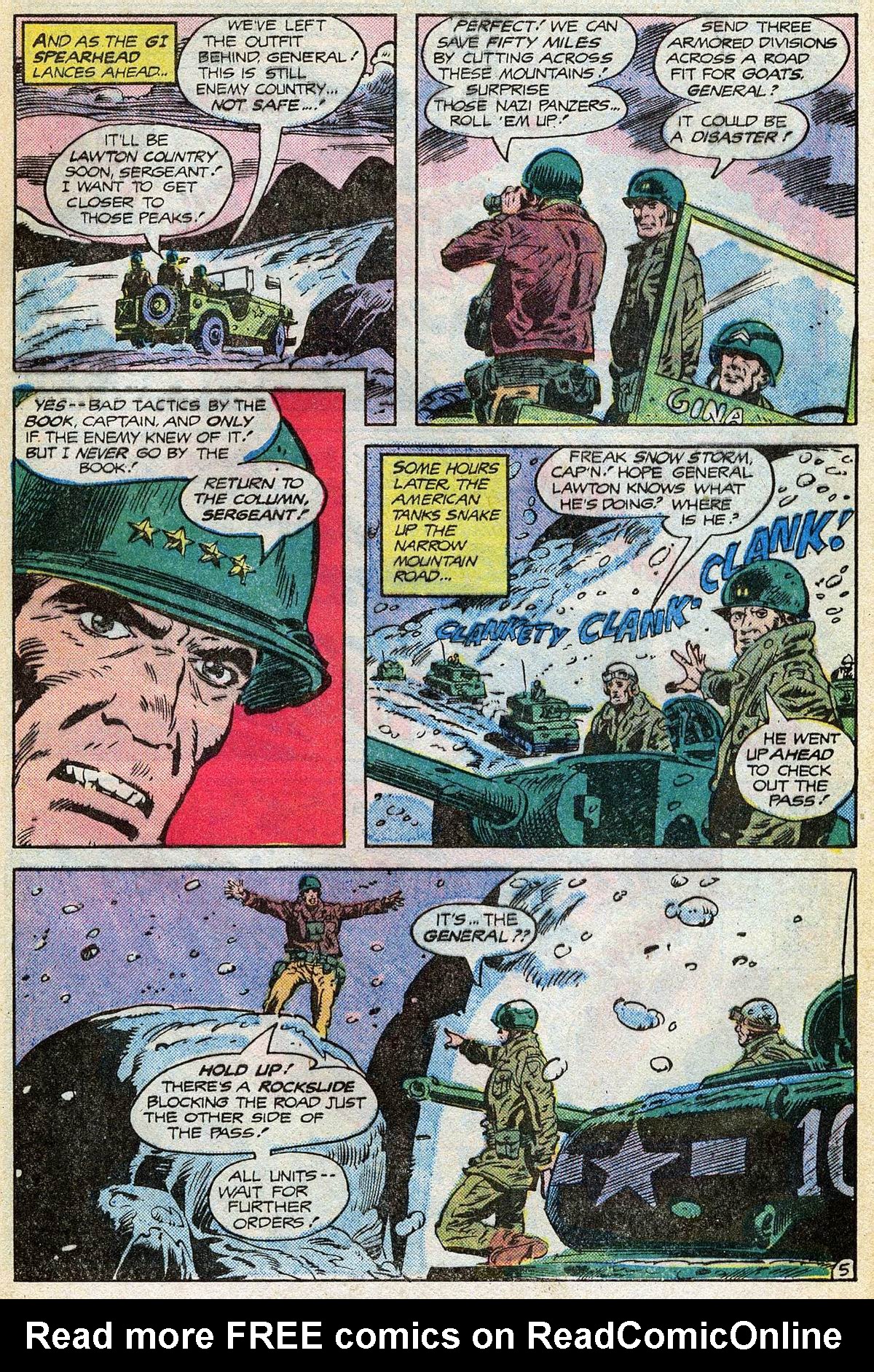 Read online Unknown Soldier (1977) comic -  Issue #225 - 7