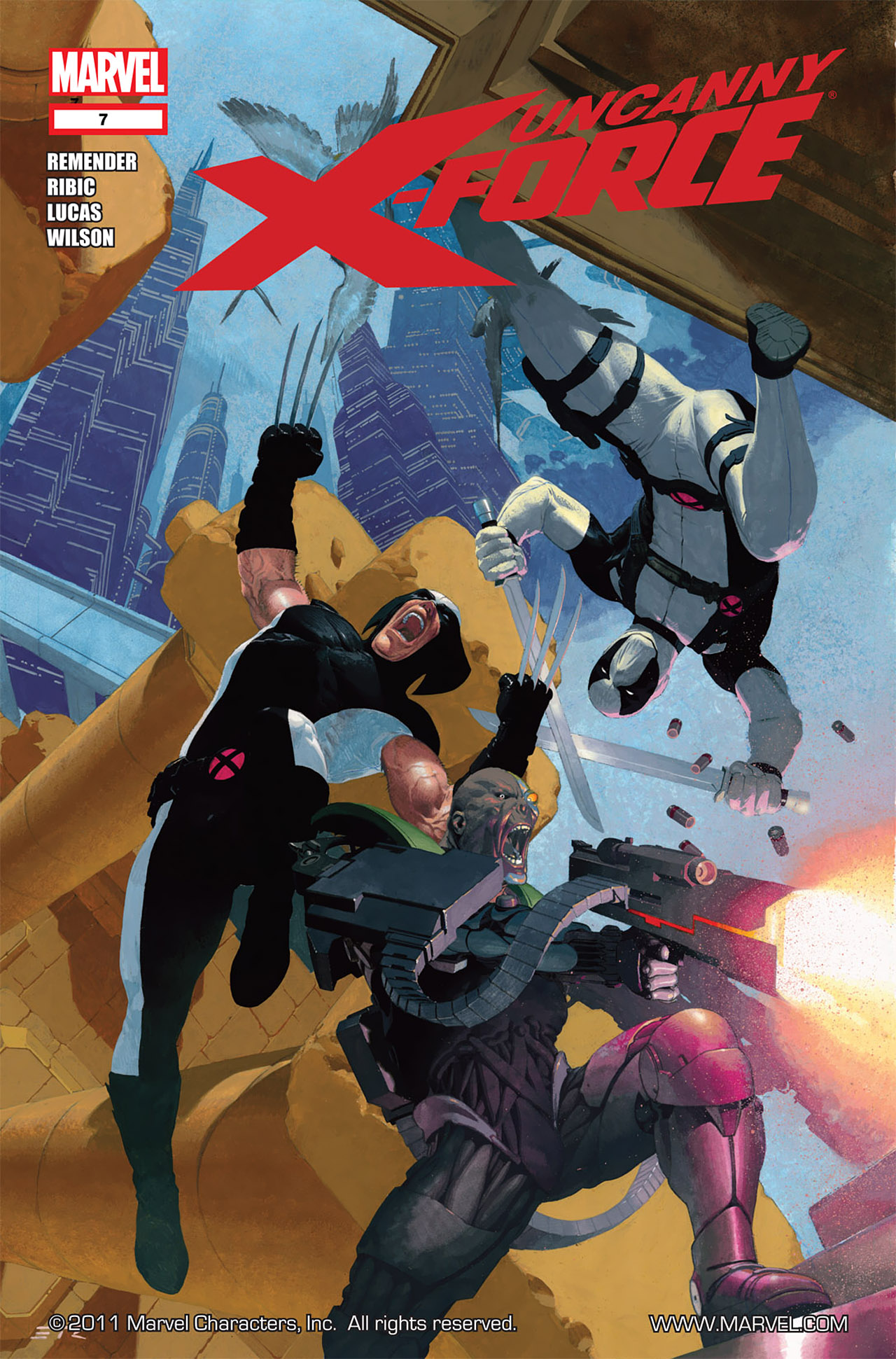 Read online Uncanny X-Force (2010) comic -  Issue #7 - 1