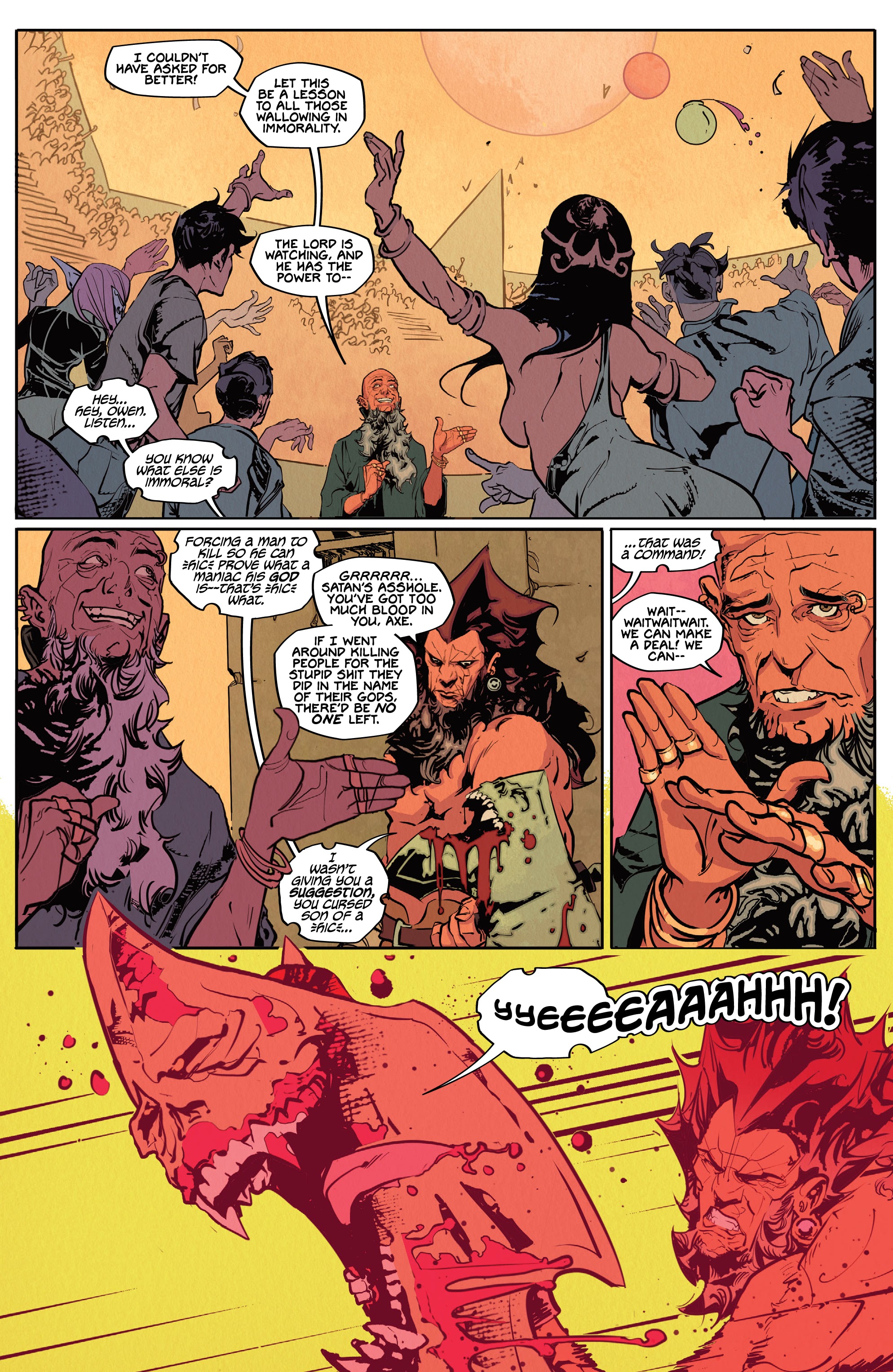 Read online Barbaric comic -  Issue #1 - 9