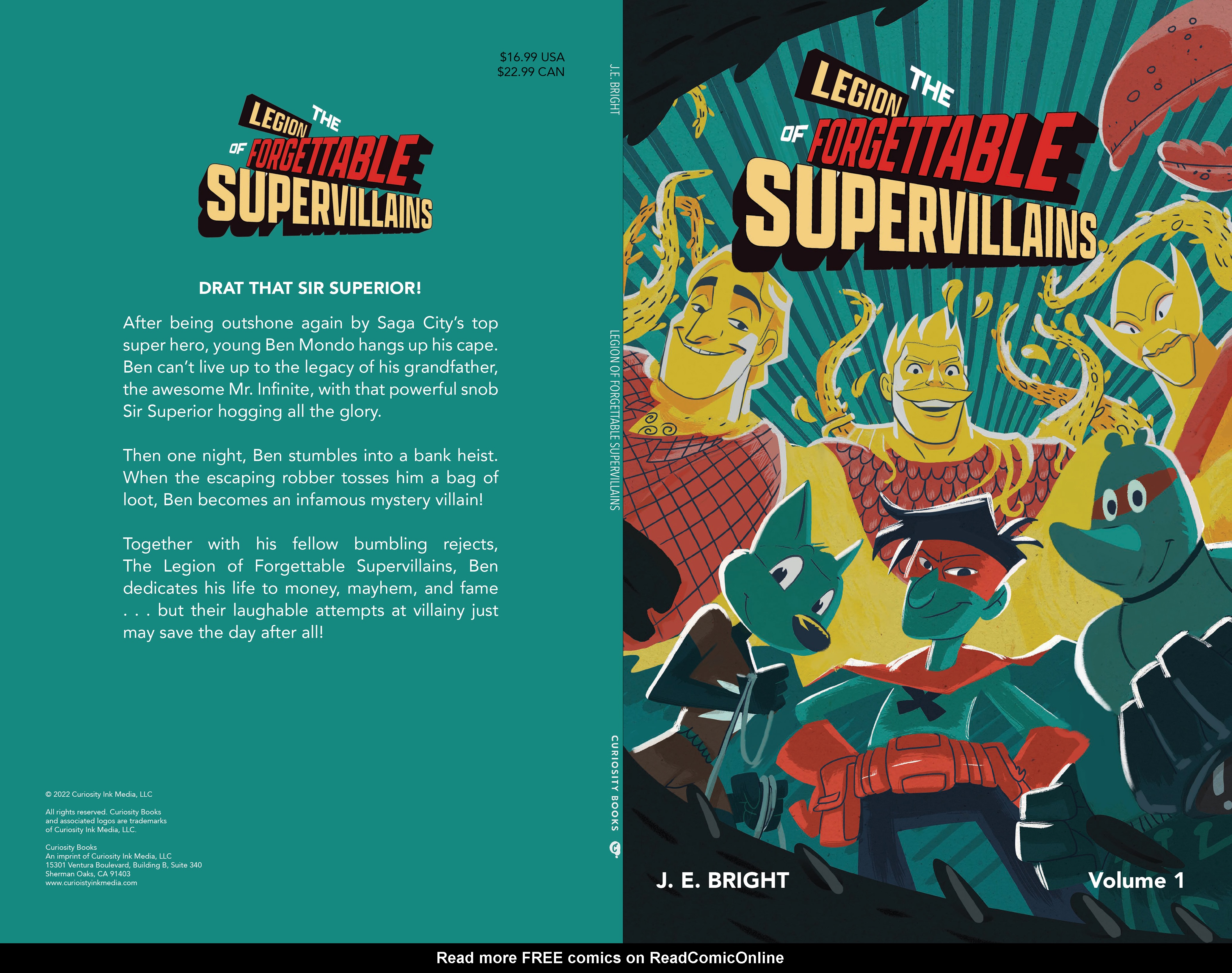 Read online Legion of Forgettable Supervillains comic -  Issue # TPB - 1