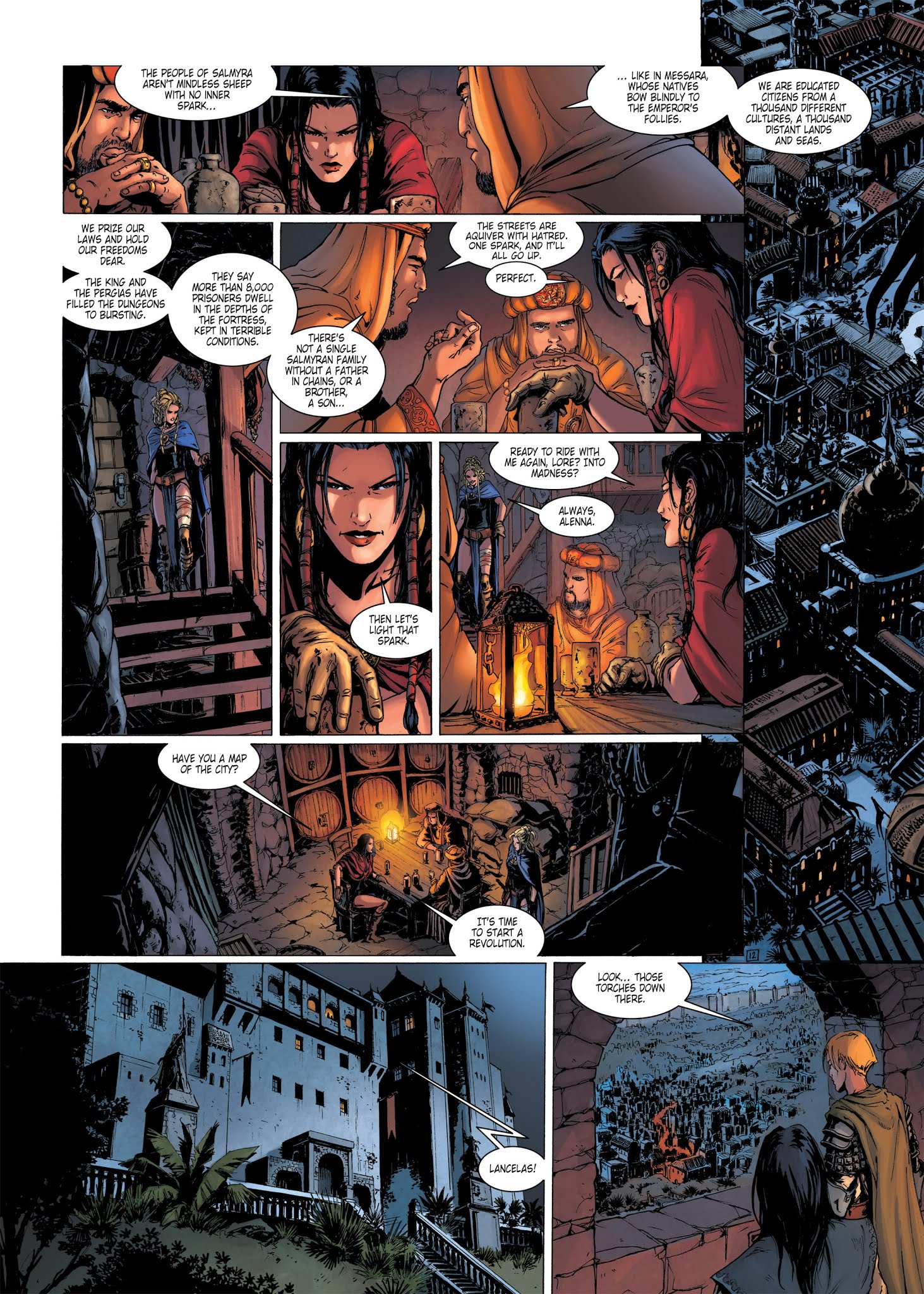 Read online Chronicles of the Dragon Knights comic -  Issue #13 - 14