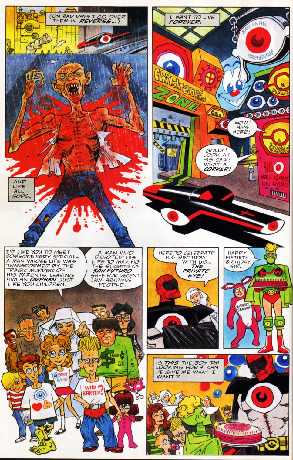 Read online Toxic Presents #1: Marshal Law: Kingdom of the Blind comic -  Issue #1: Marshal Law: Kingdom of the Blind Full - 20