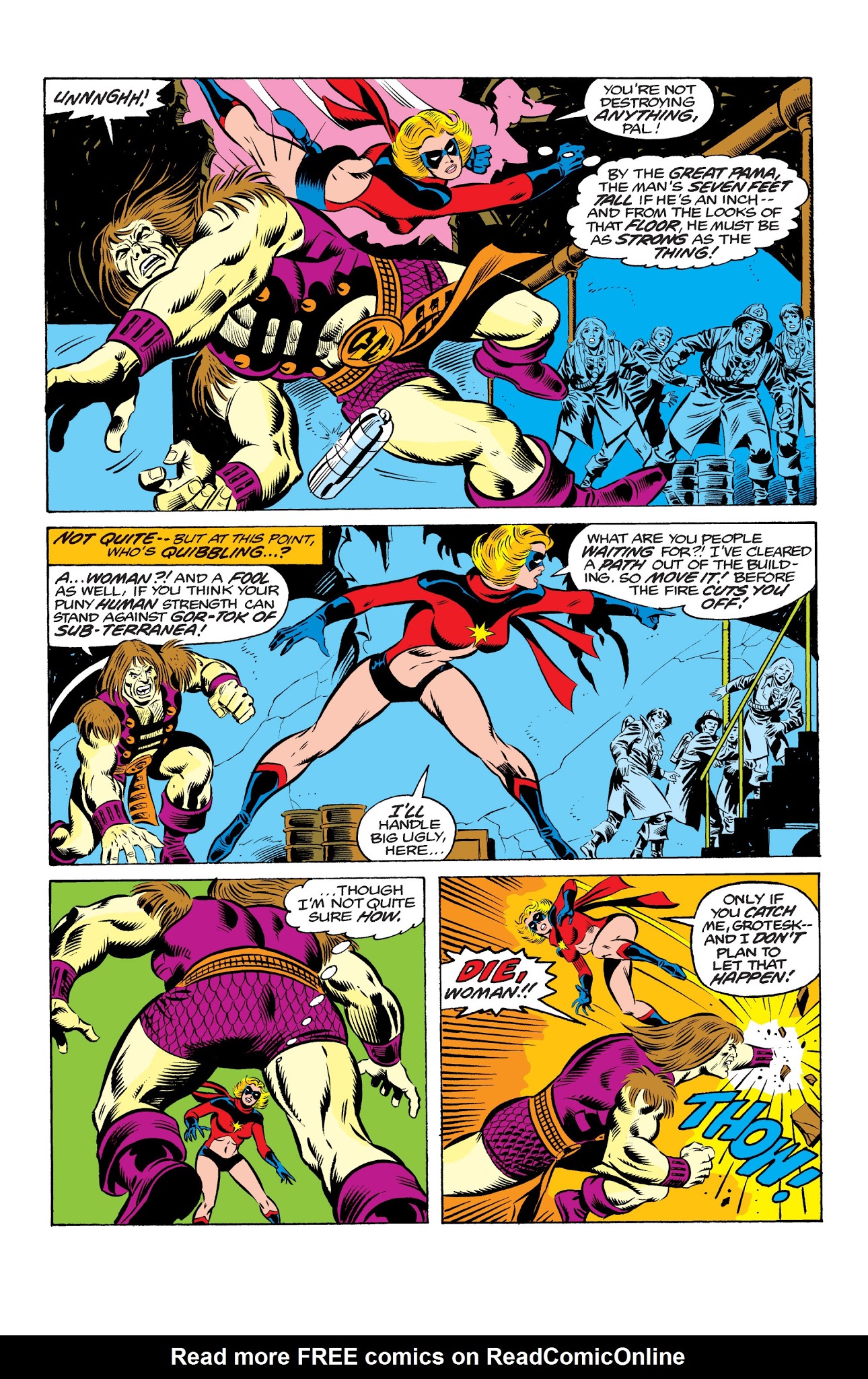 Read online Marvel Masterworks: Ms. Marvel comic -  Issue # TPB 1 - 107