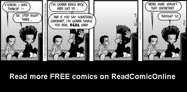 Read online The Boondocks Collection comic -  Issue # Year 2004 - 99