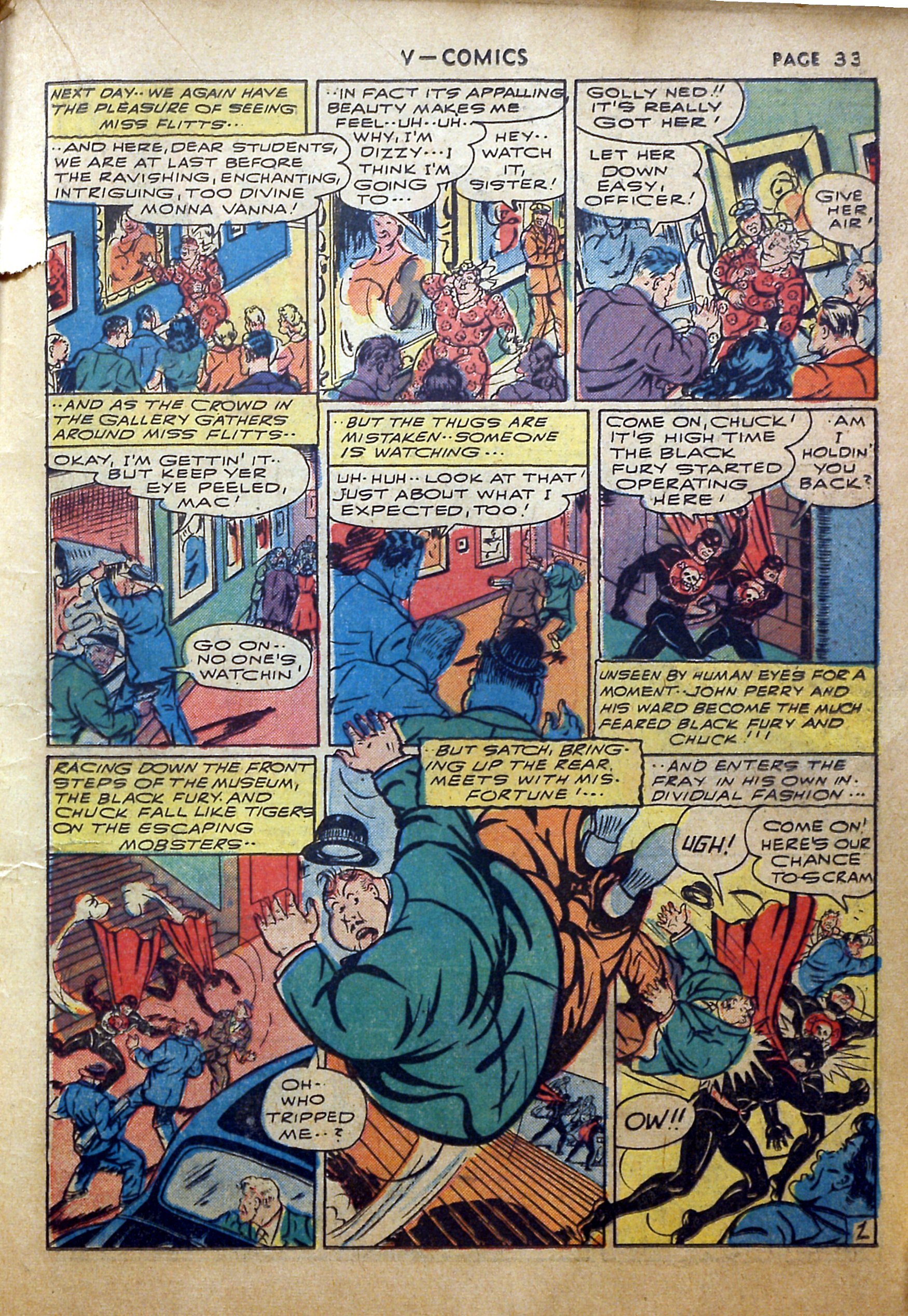 Read online V...- Comics comic -  Issue #2 - 34