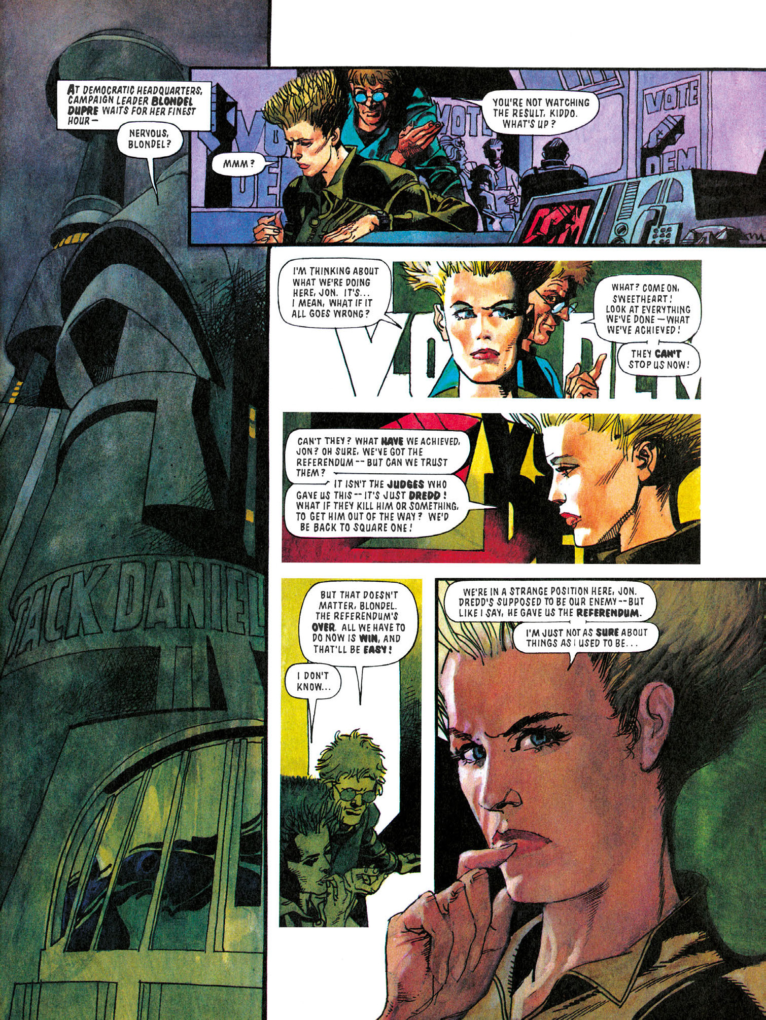 Read online Essential Judge Dredd: America comic -  Issue # TPB (Part 2) - 47