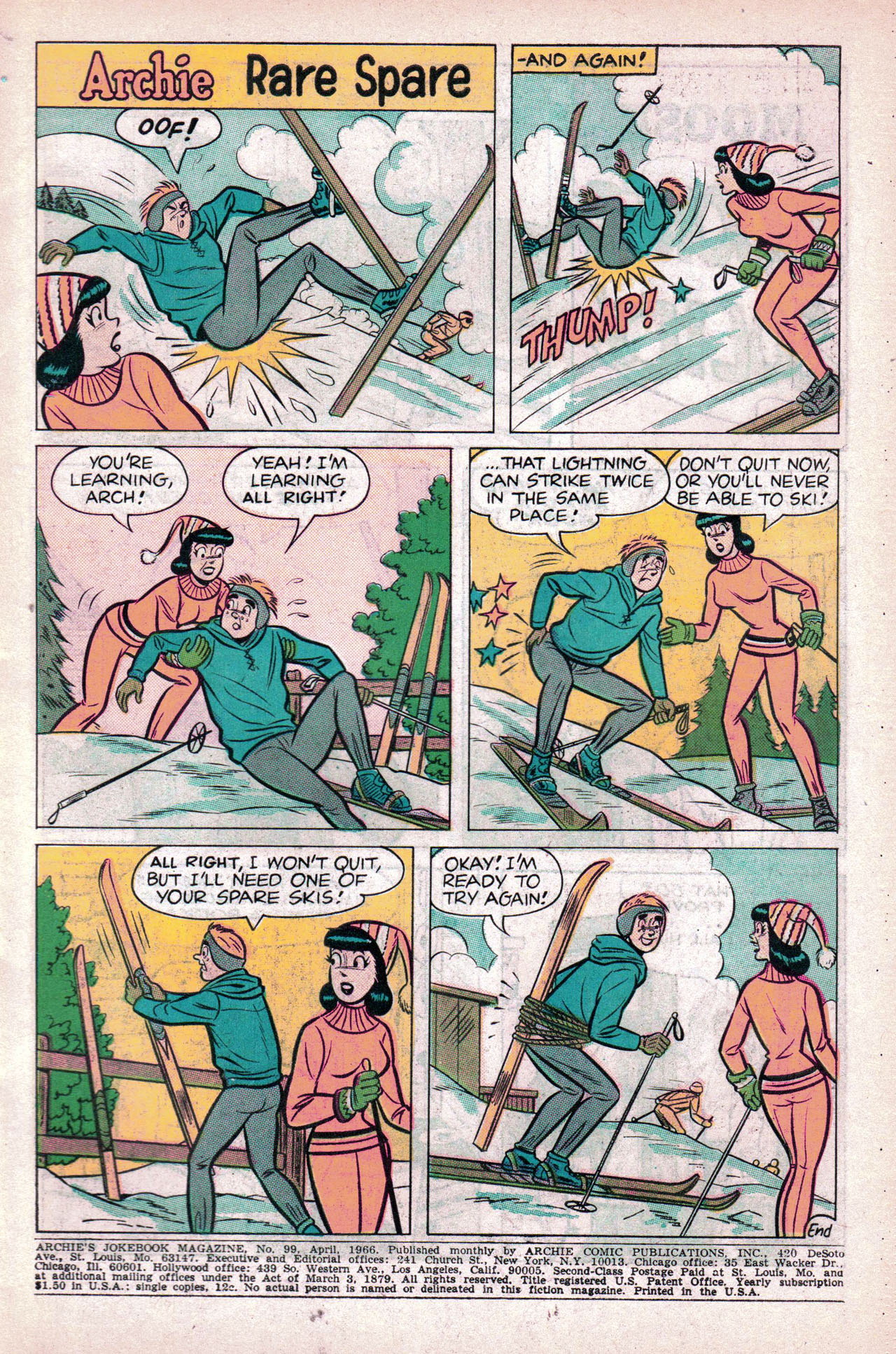 Read online Archie's Joke Book Magazine comic -  Issue #99 - 3