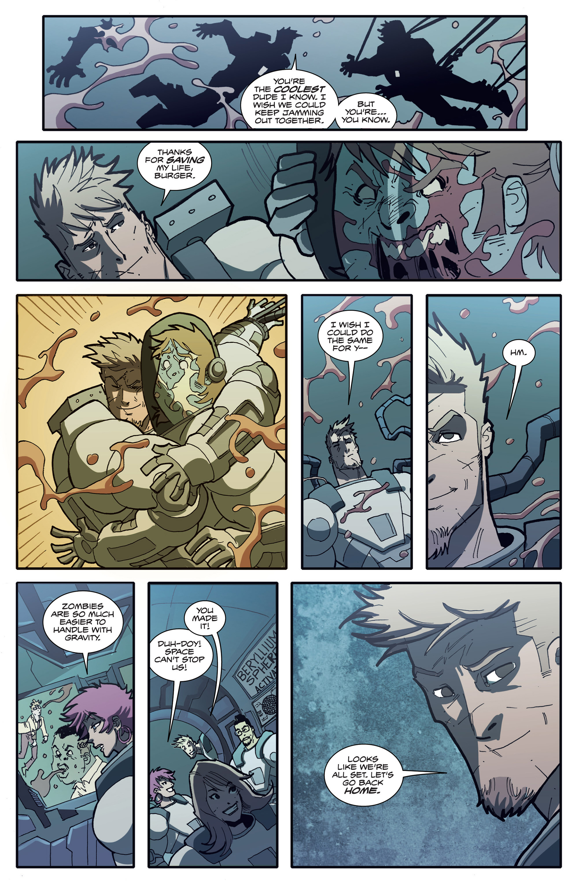 Read online Fanboys vs. Zombies comic -  Issue #16 - 22