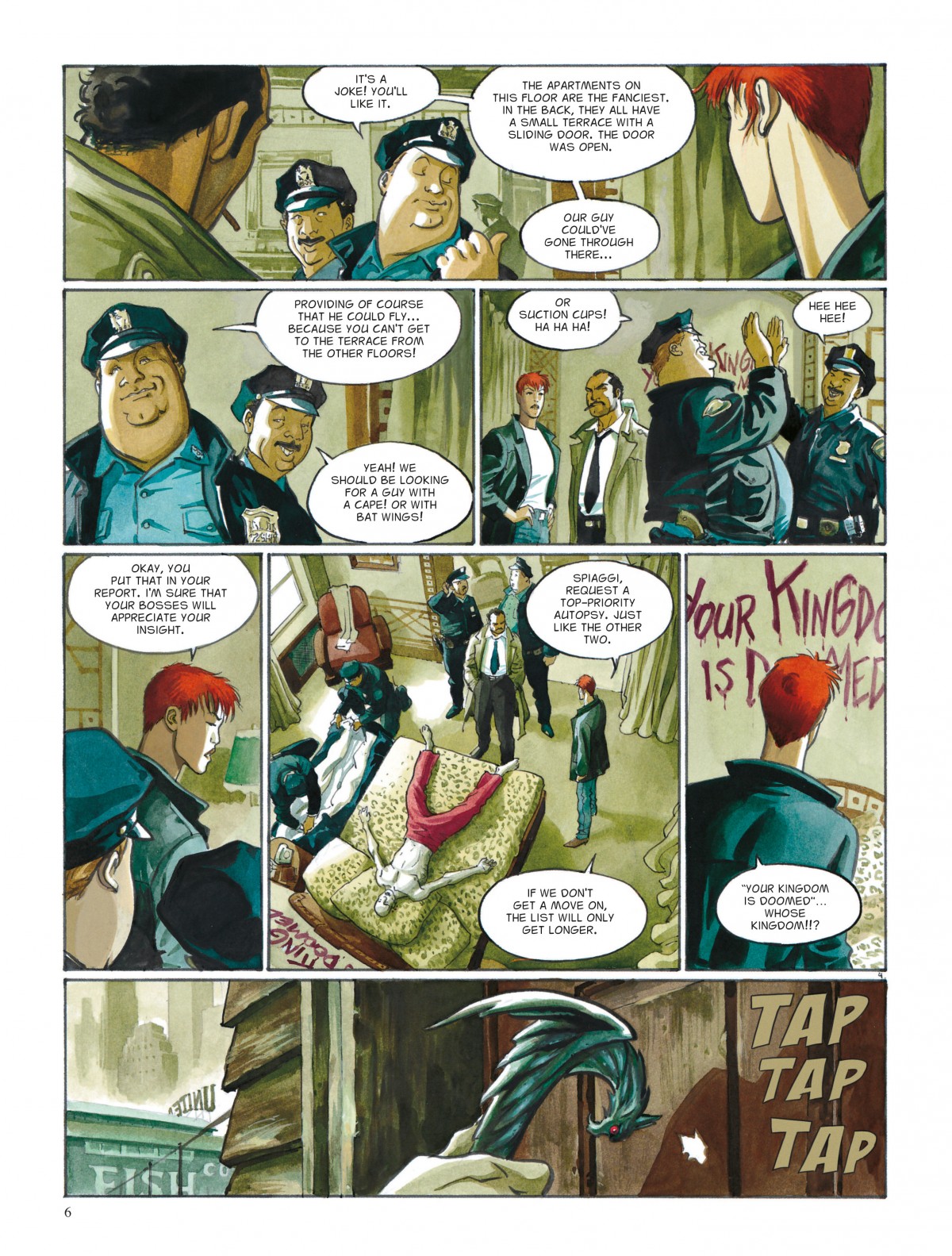 Read online Raptors comic -  Issue #1 - 6