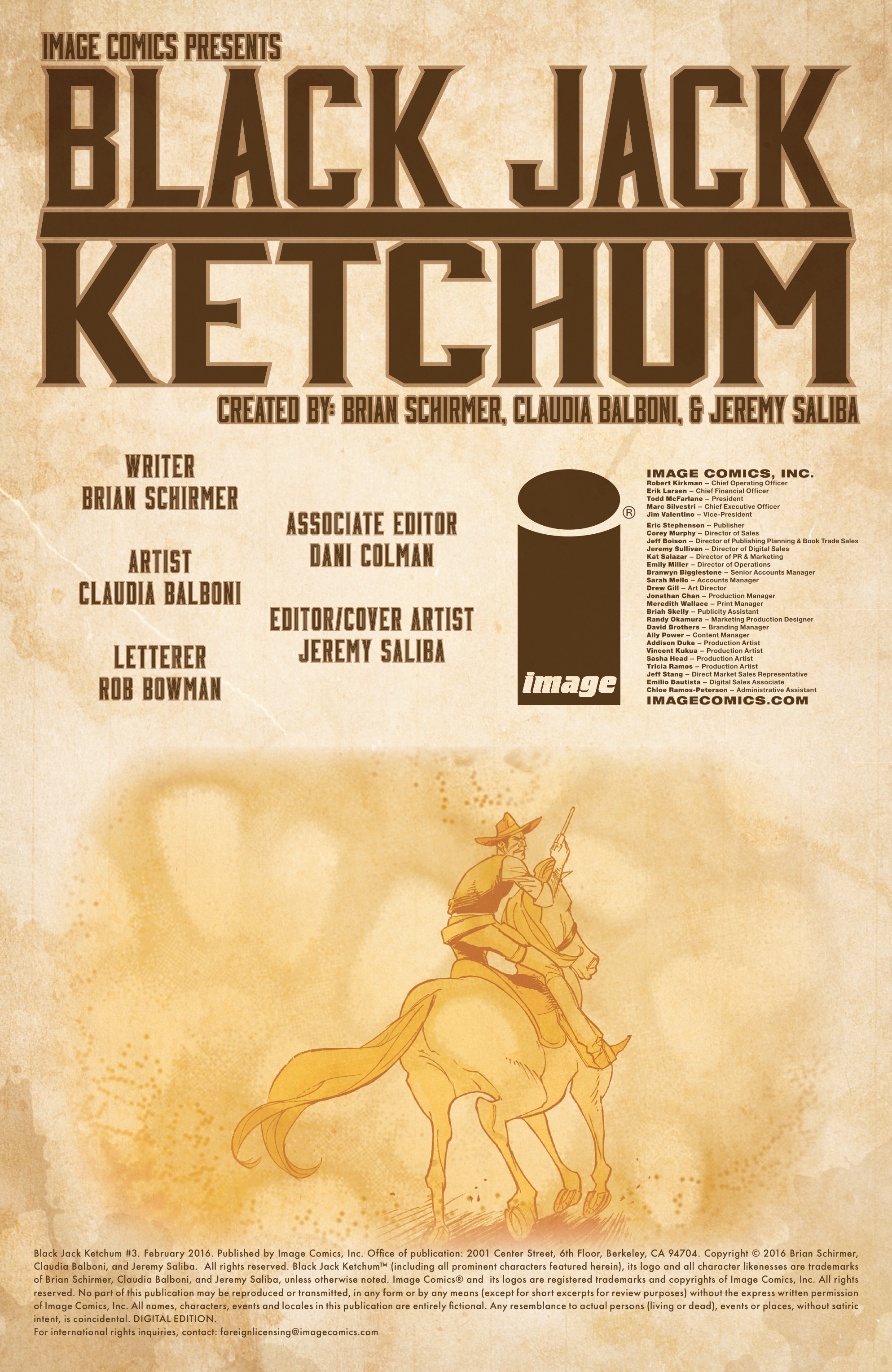 Read online Black Jack Ketchum comic -  Issue #3 - 2