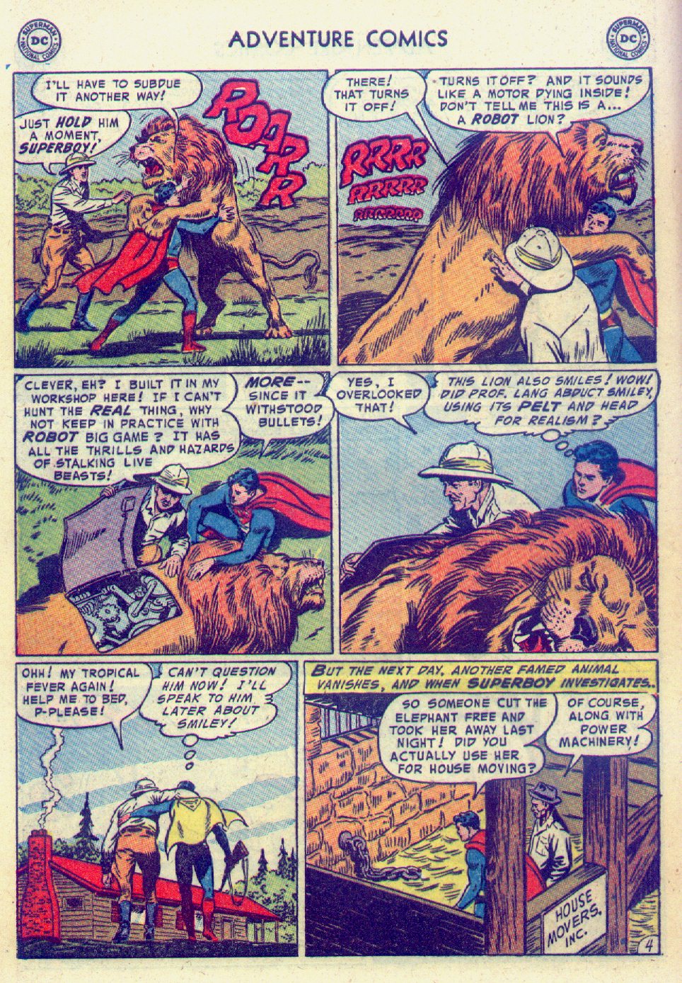 Read online Adventure Comics (1938) comic -  Issue #201 - 6