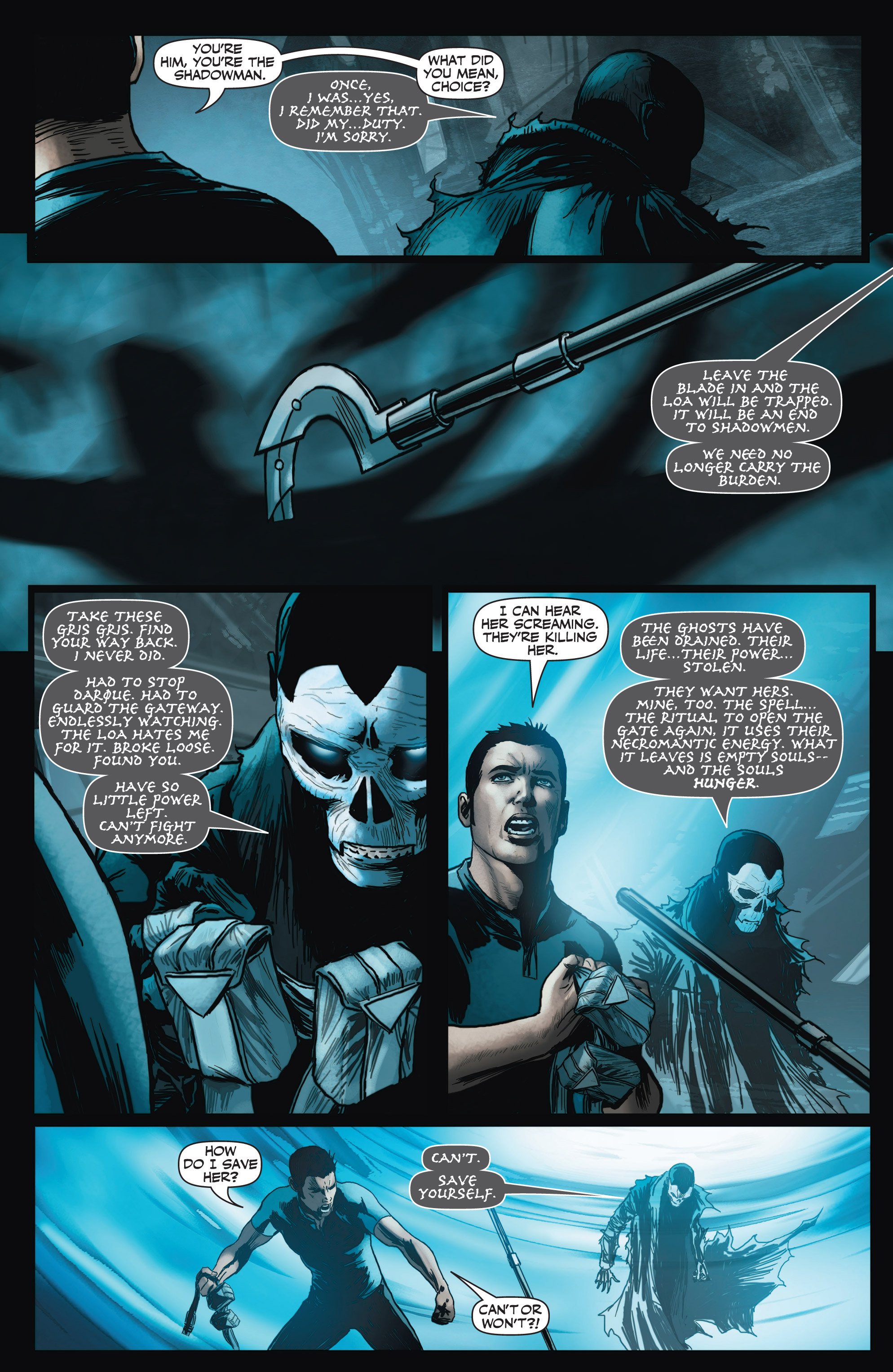 Read online Shadowman (2012) comic -  Issue #3 - 20