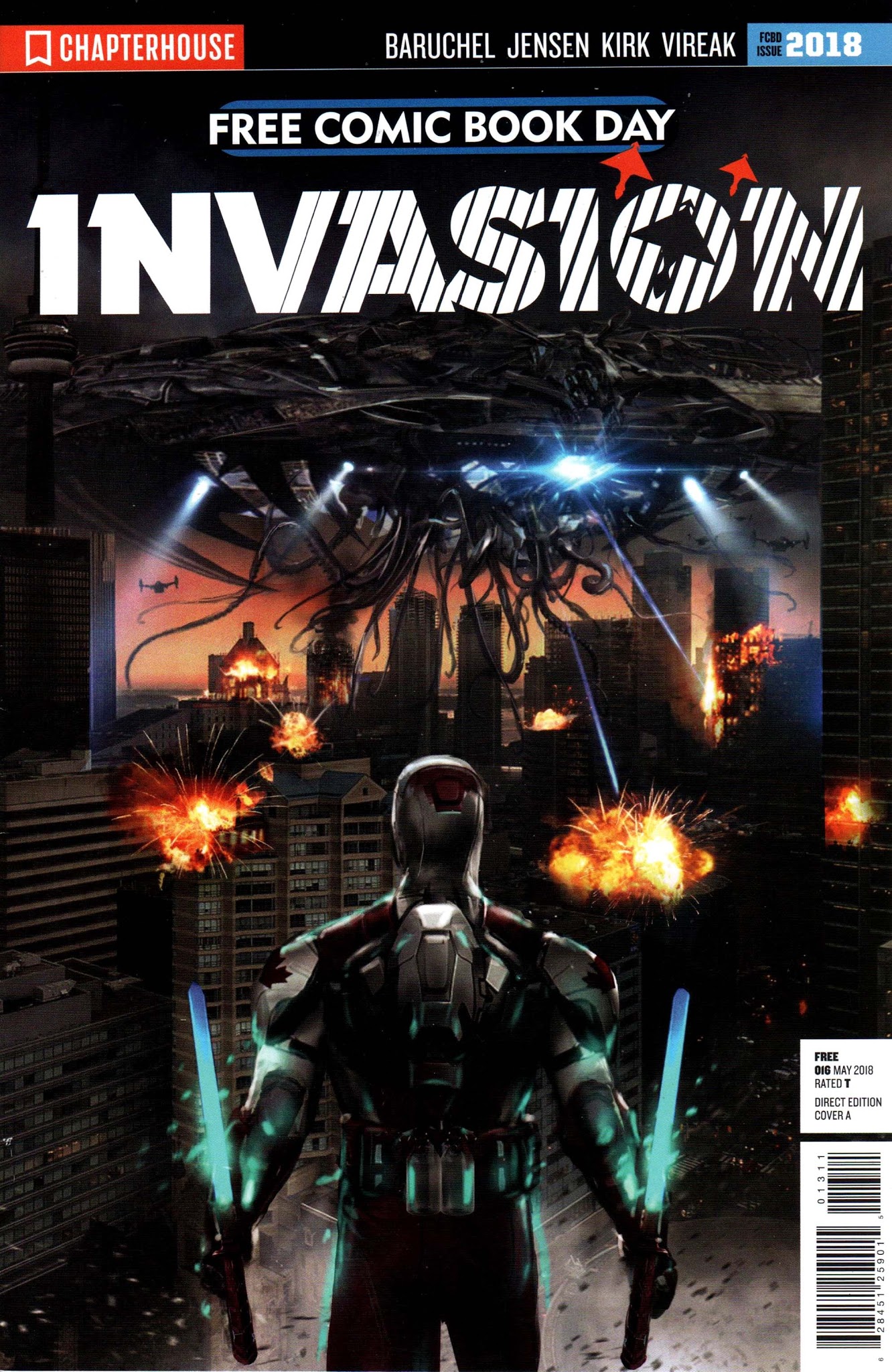 Read online Free Comic Book Day 2018 comic -  Issue # Invasion - 1