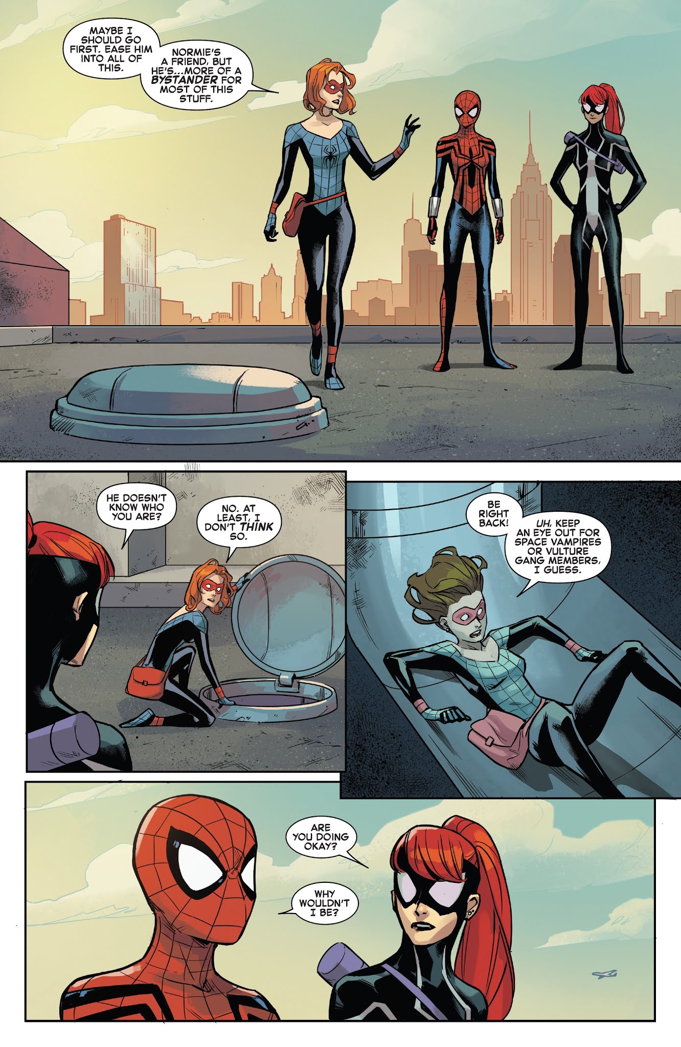 Read online Spider-Girls comic -  Issue #2 - 8