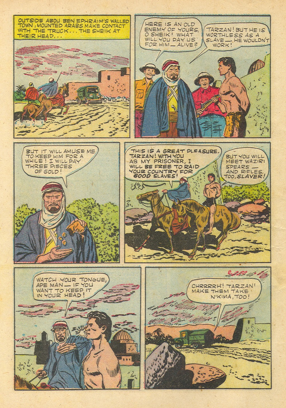 Read online Tarzan (1948) comic -  Issue #23 - 8