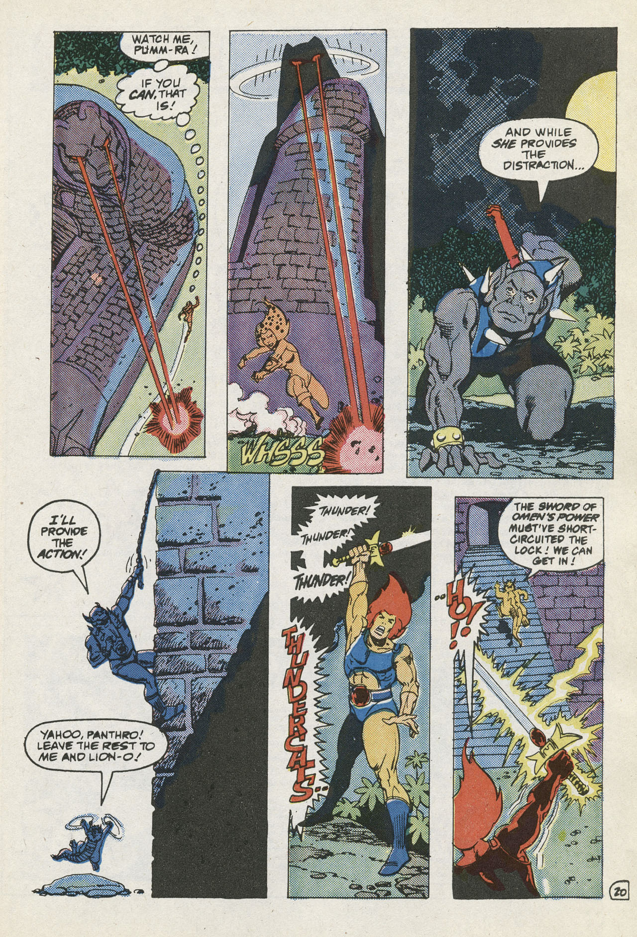 Read online ThunderCats (1985) comic -  Issue #18 - 28