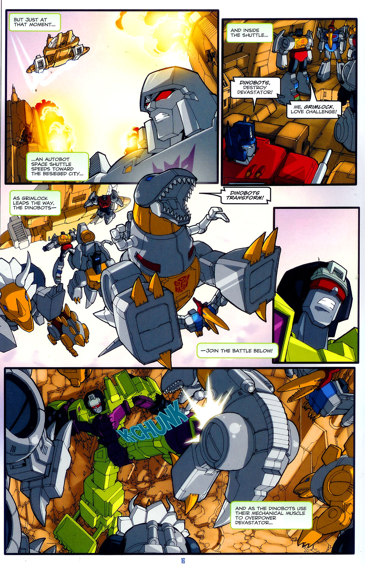 Read online The Transformers: The Animated Movie comic -  Issue #1 - 17