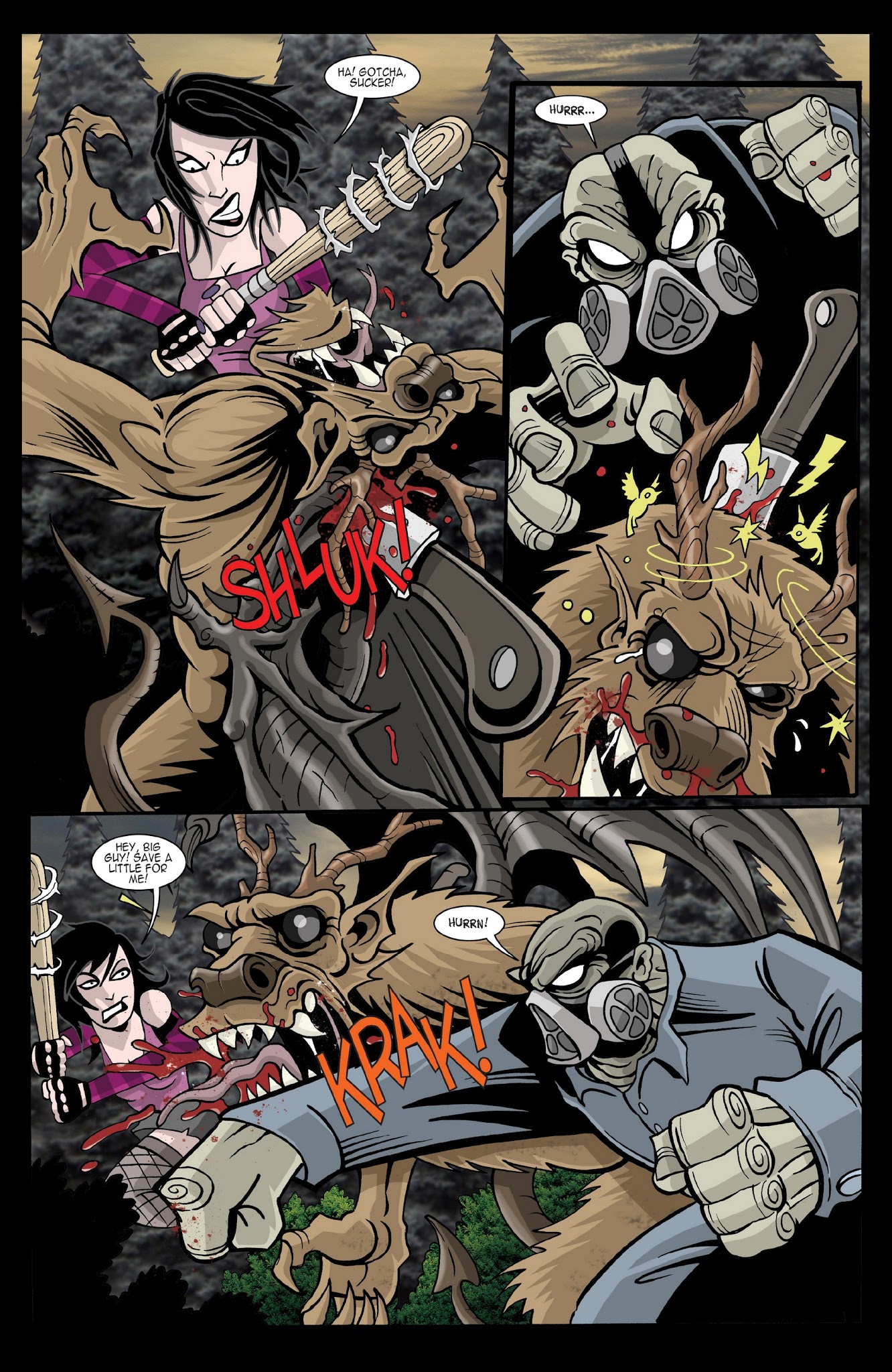 Read online Hack/Slash Omnibus comic -  Issue # TPB 3 - 439